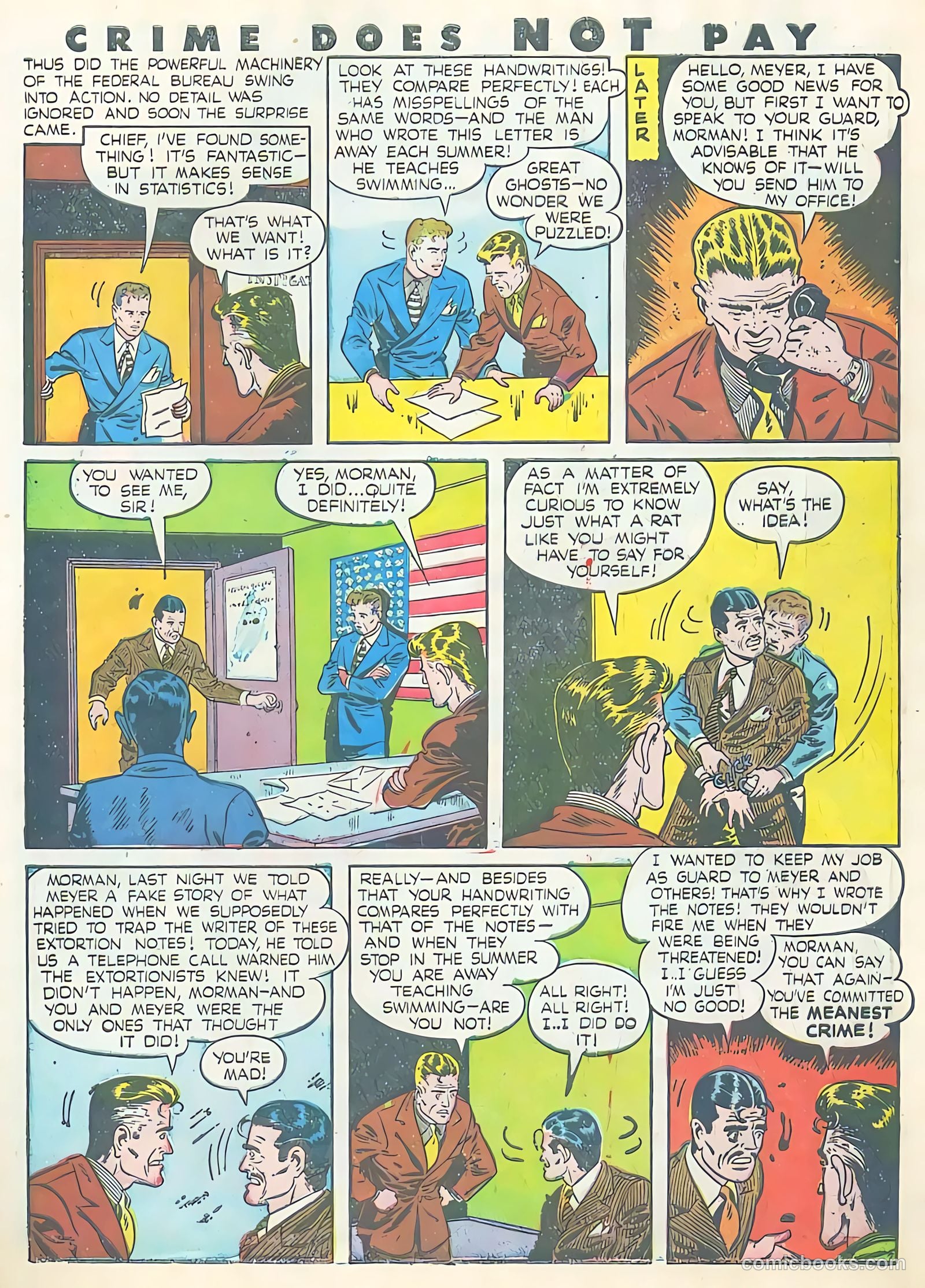 Crime Does Not Pay #41 (1945) — page 25 of 51