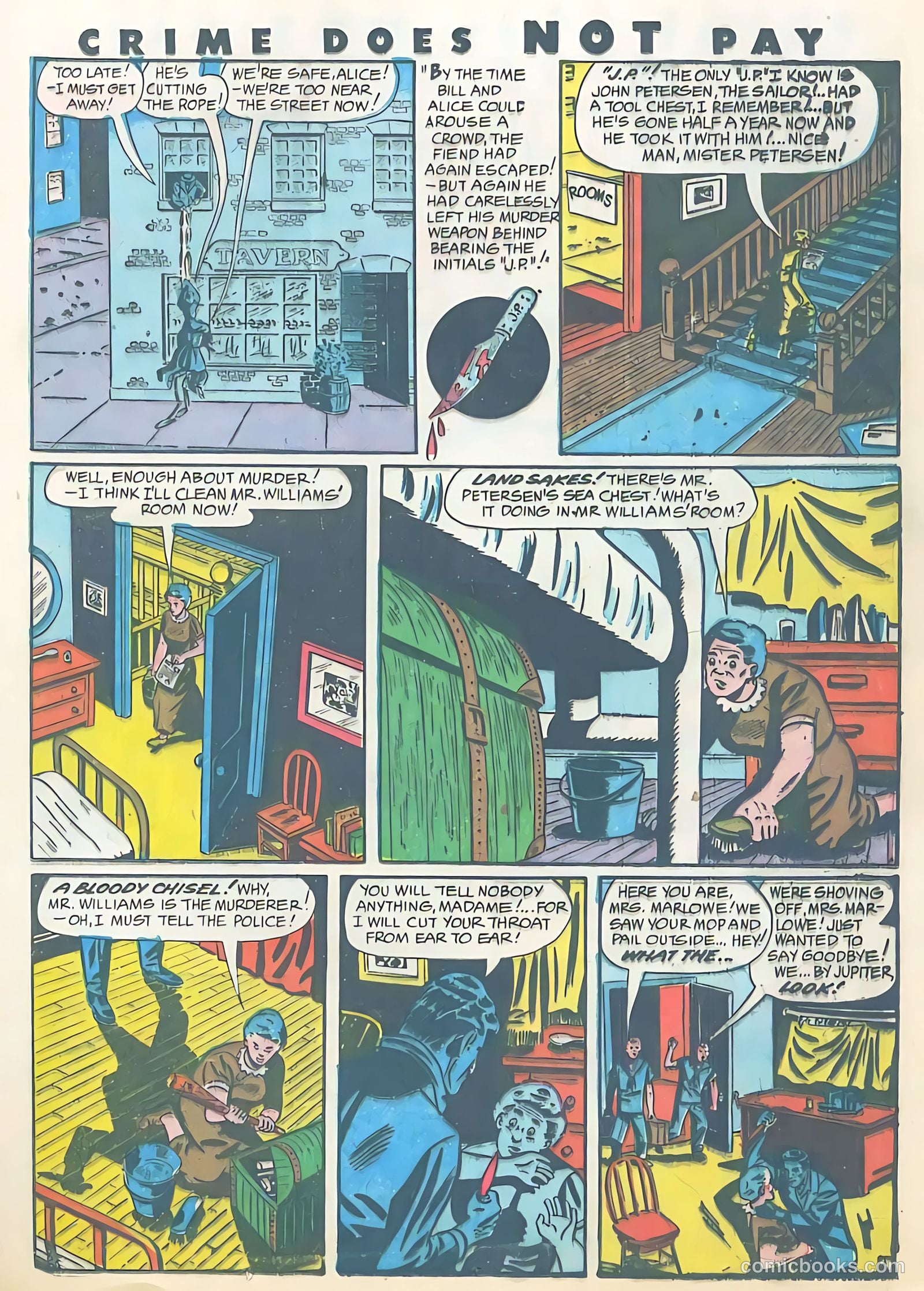 Crime Does Not Pay #41 (1945) — page 31 of 51