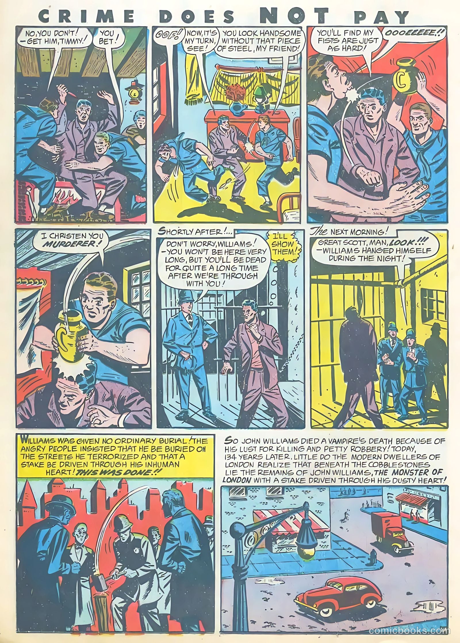 Crime Does Not Pay #41 (1945) — page 32 of 51
