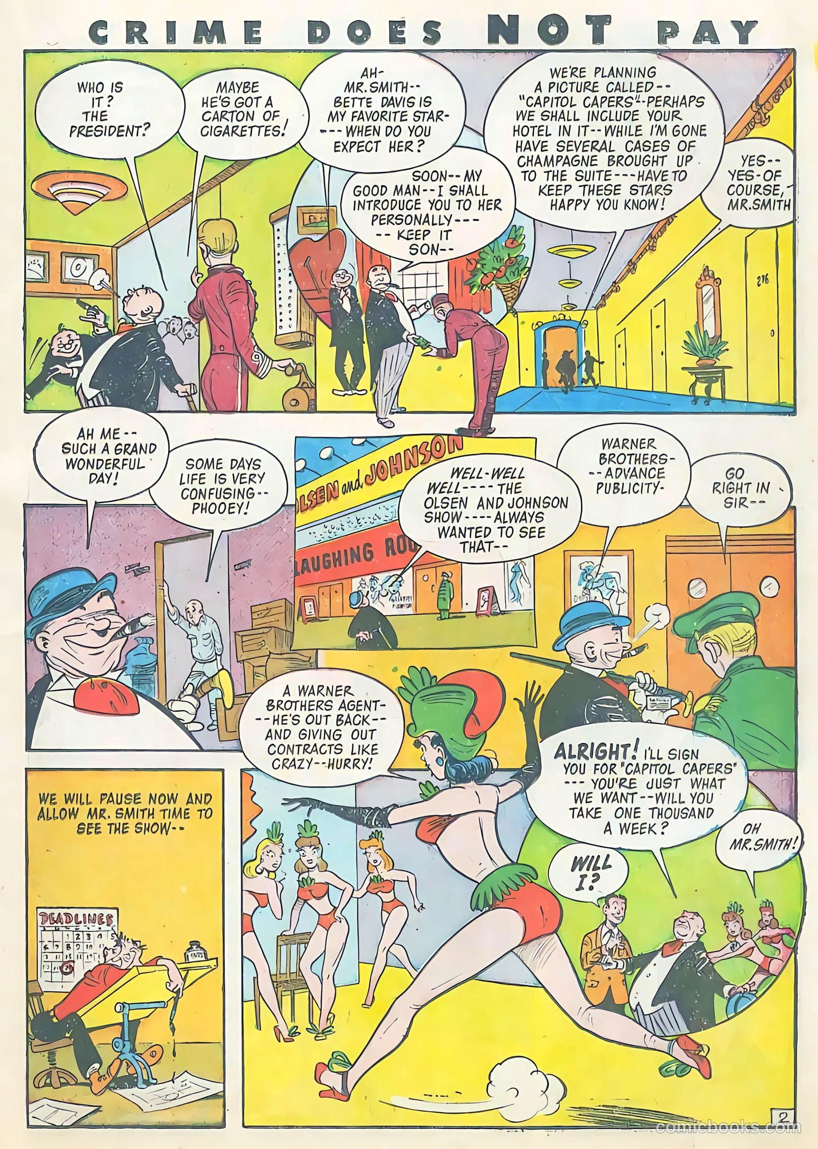 Crime Does Not Pay #41 (1945) — page 34 of 51