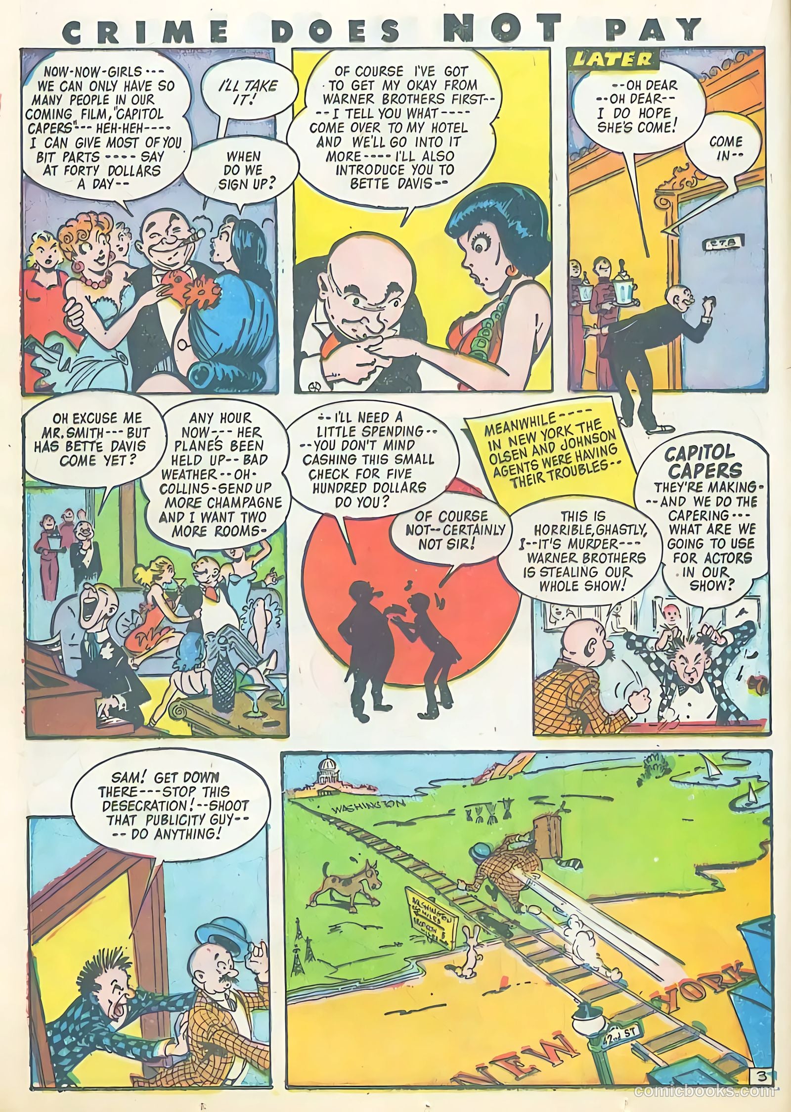Crime Does Not Pay #41 (1945) — page 35 of 51