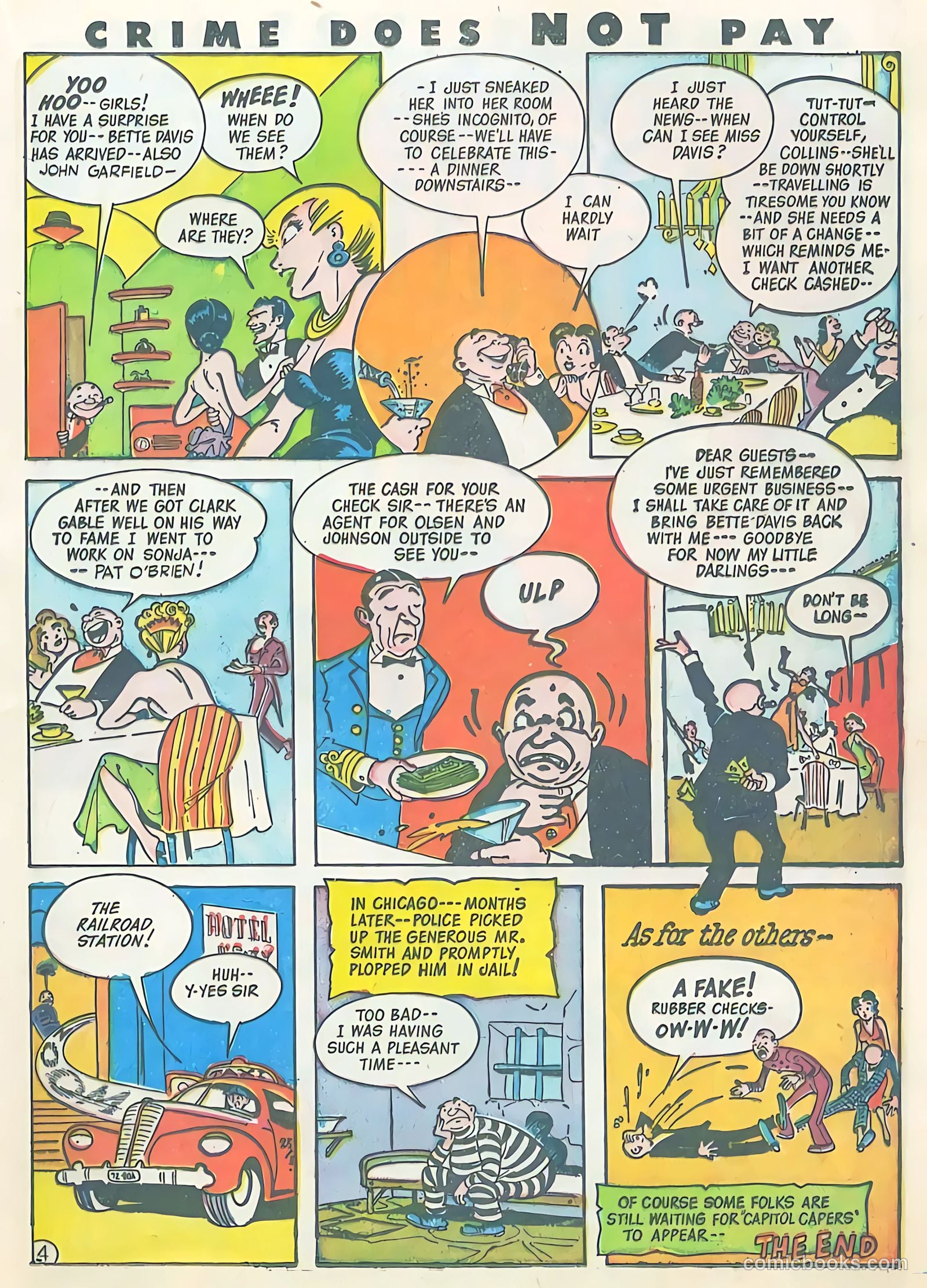 Crime Does Not Pay #41 (1945) — page 36 of 51