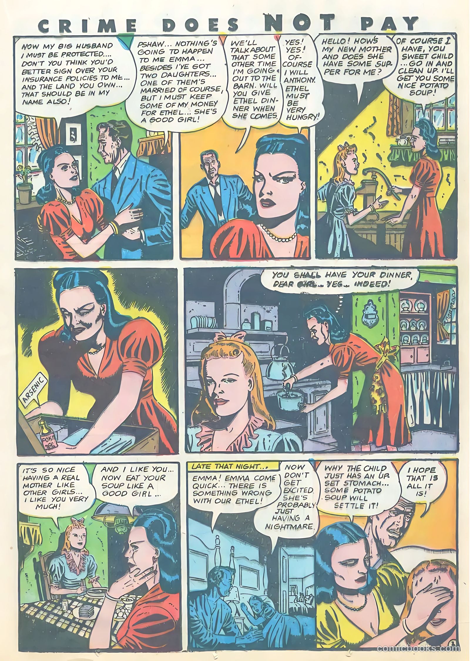 Crime Does Not Pay #41 (1945) — page 38 of 51