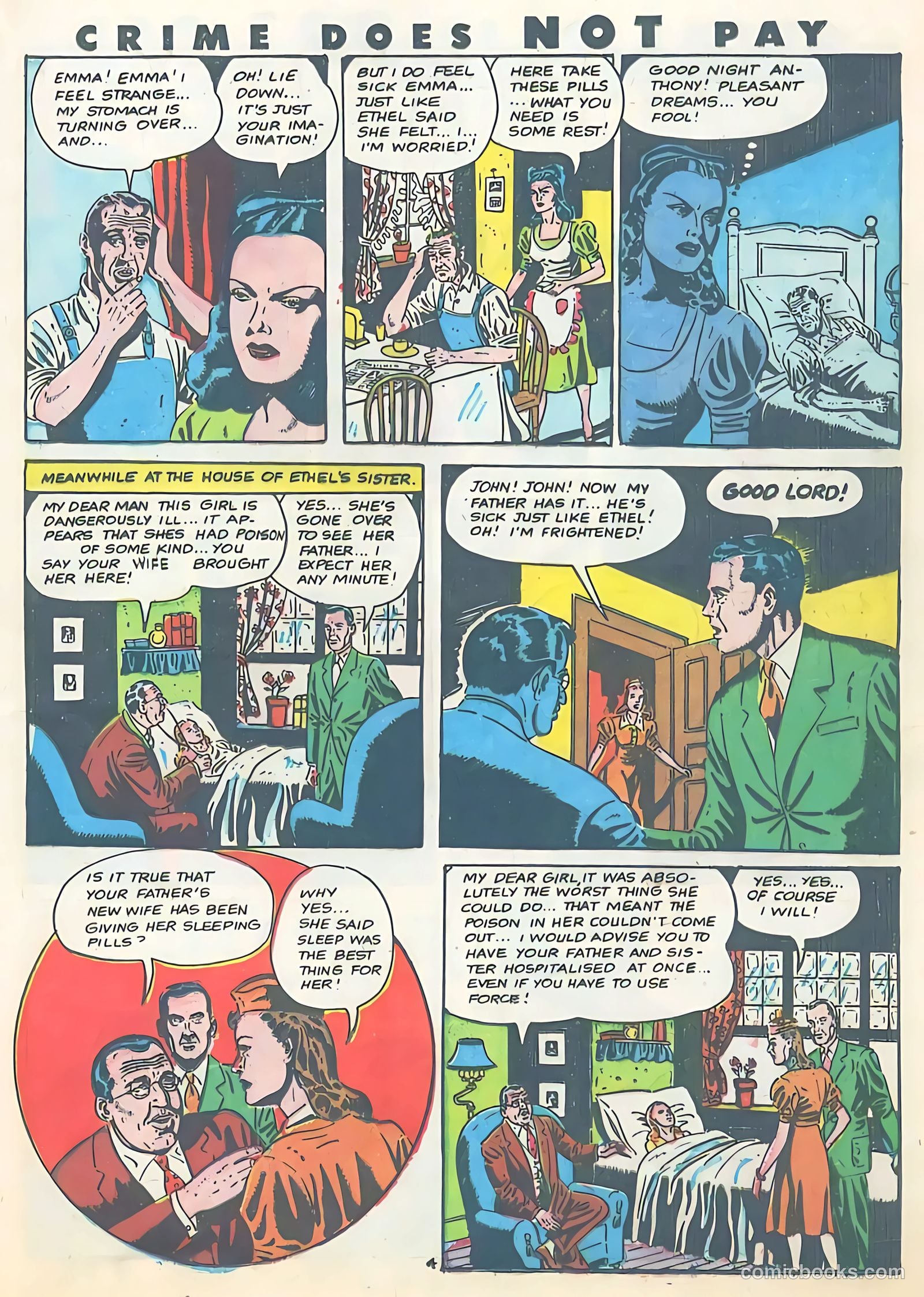 Crime Does Not Pay #41 (1945) — page 40 of 51