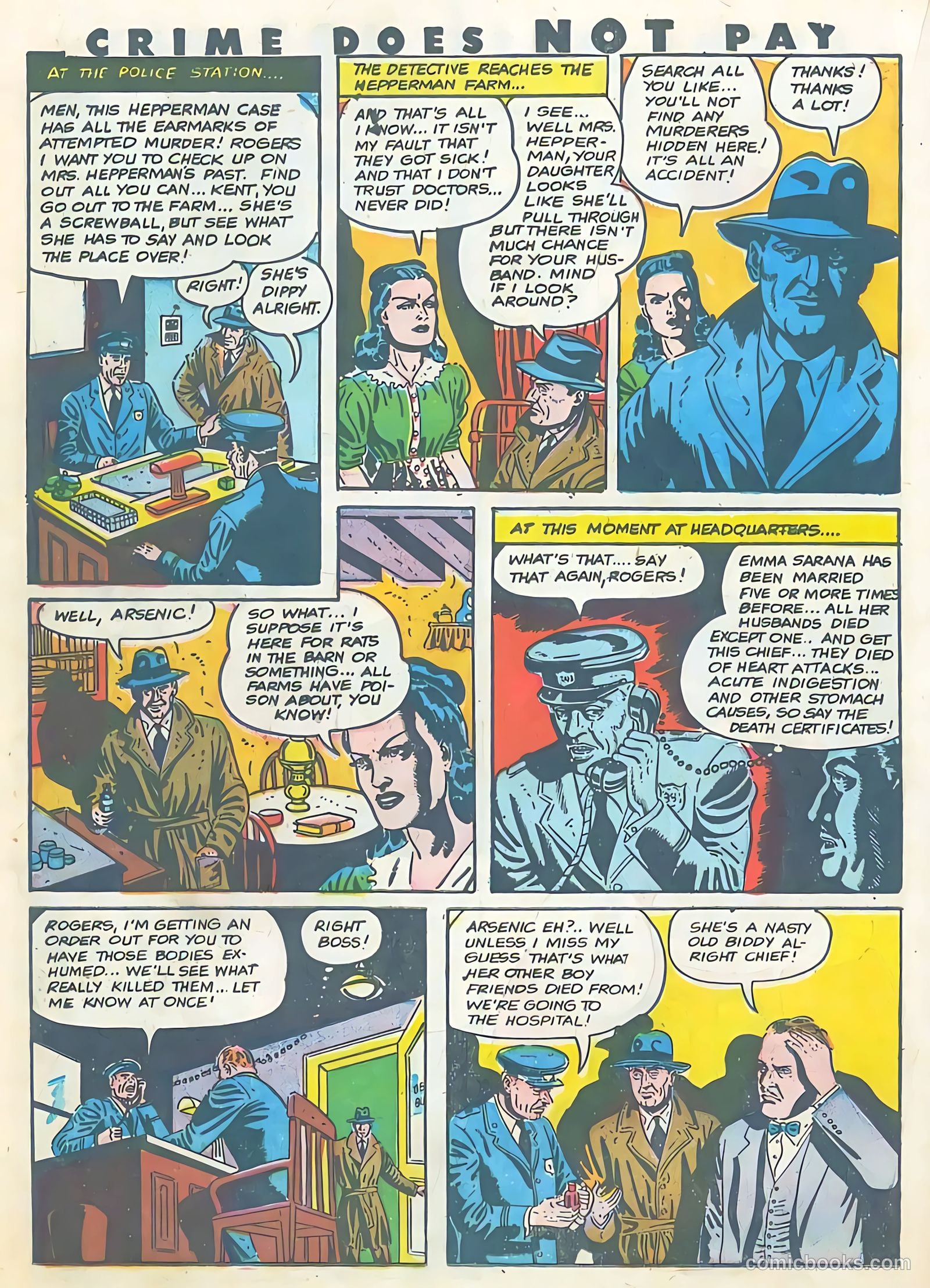 Crime Does Not Pay #41 (1945) — page 41 of 51