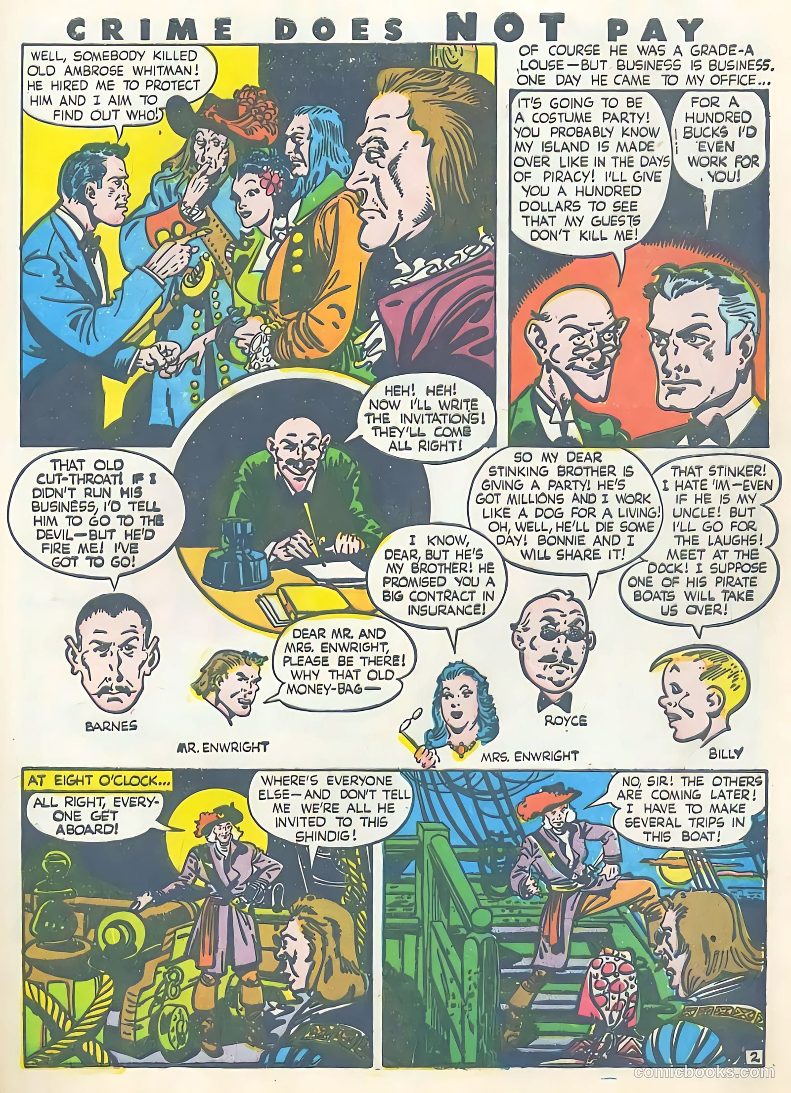 Crime Does Not Pay #41 (1945) — page 44 of 51