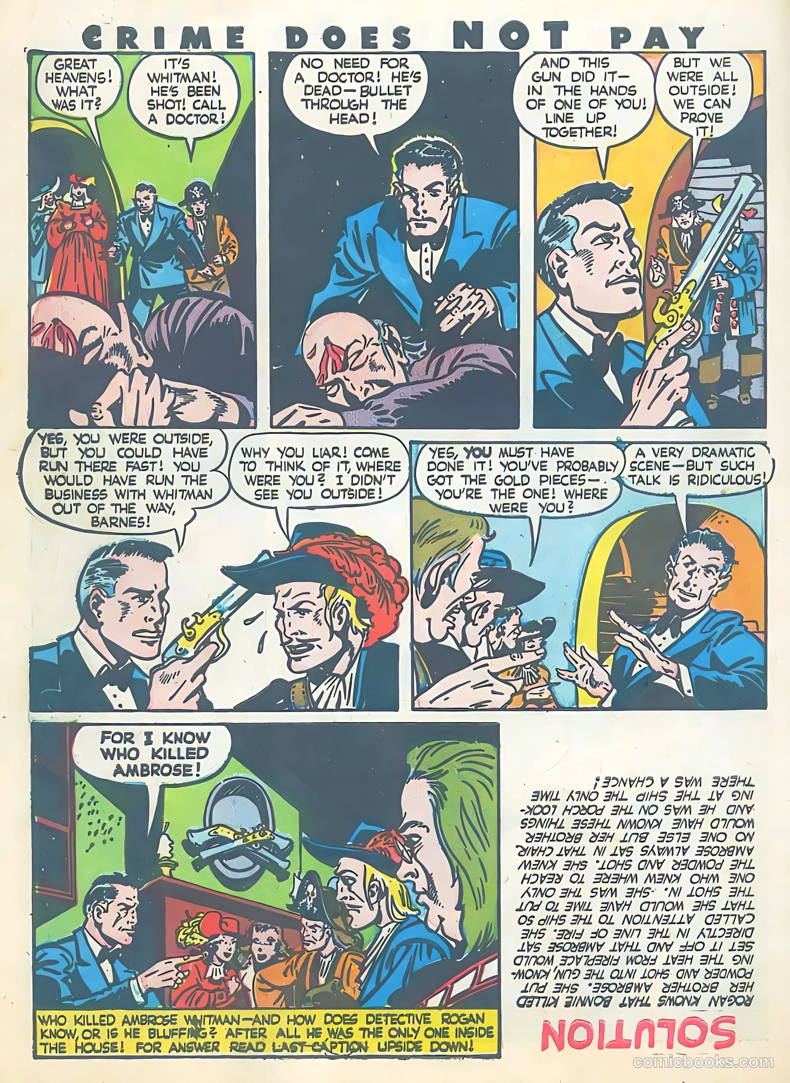 Crime Does Not Pay #41 (1945) — page 49 of 51