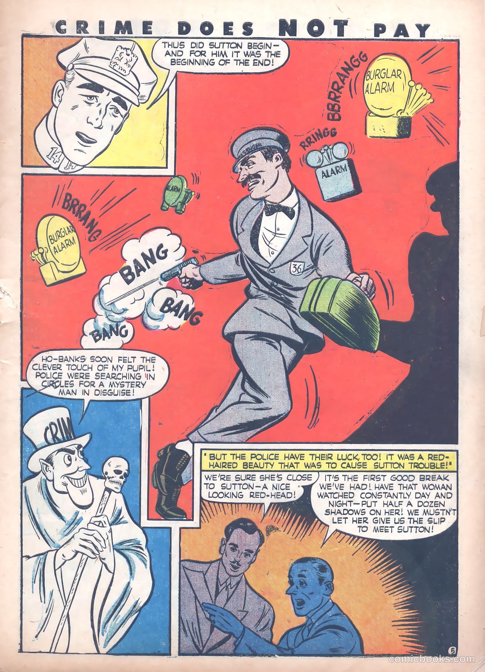 Crime Does Not Pay #42 (1945) — page 7 of 52