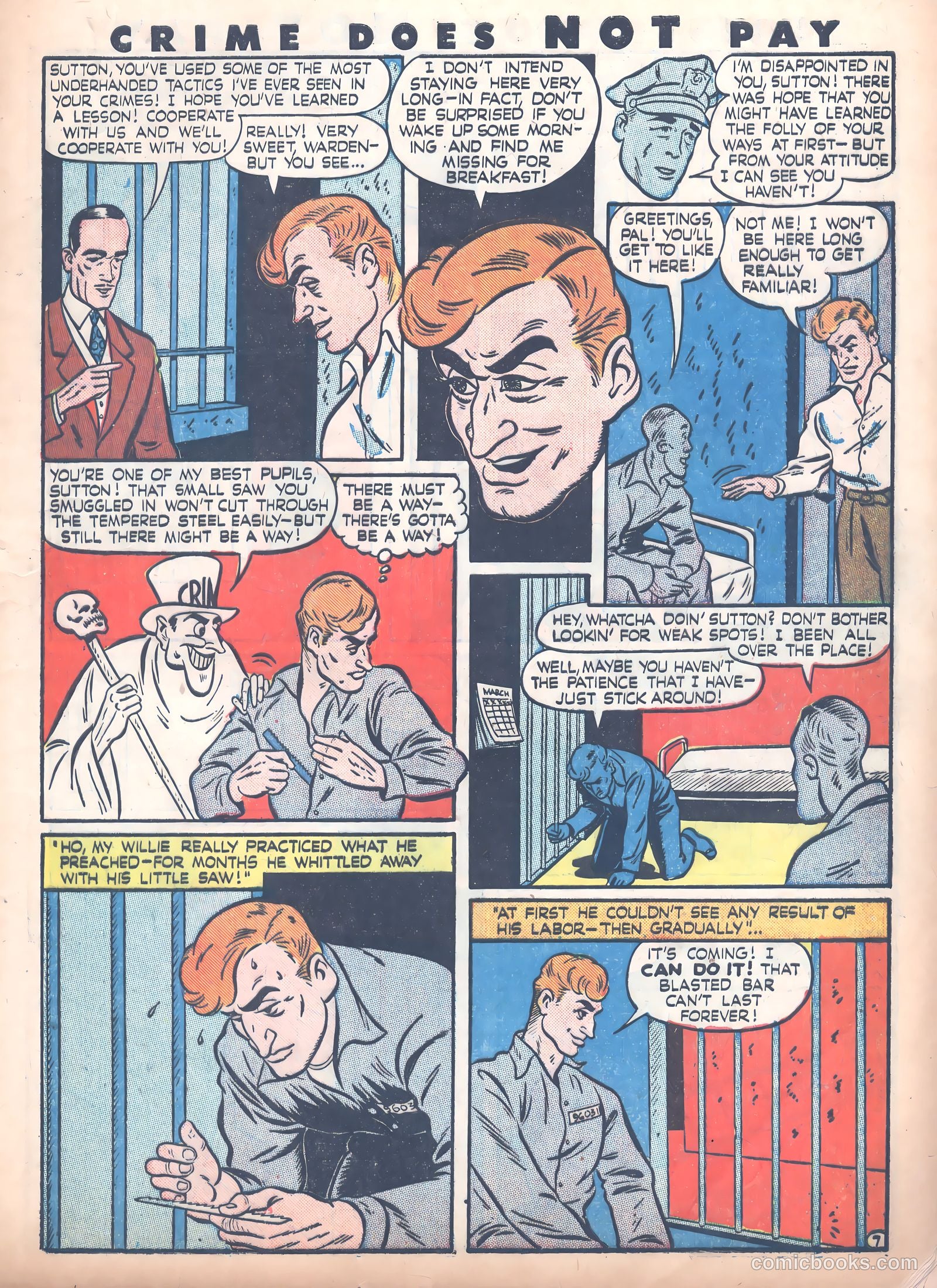 Crime Does Not Pay #42 (1945) — page 9 of 52