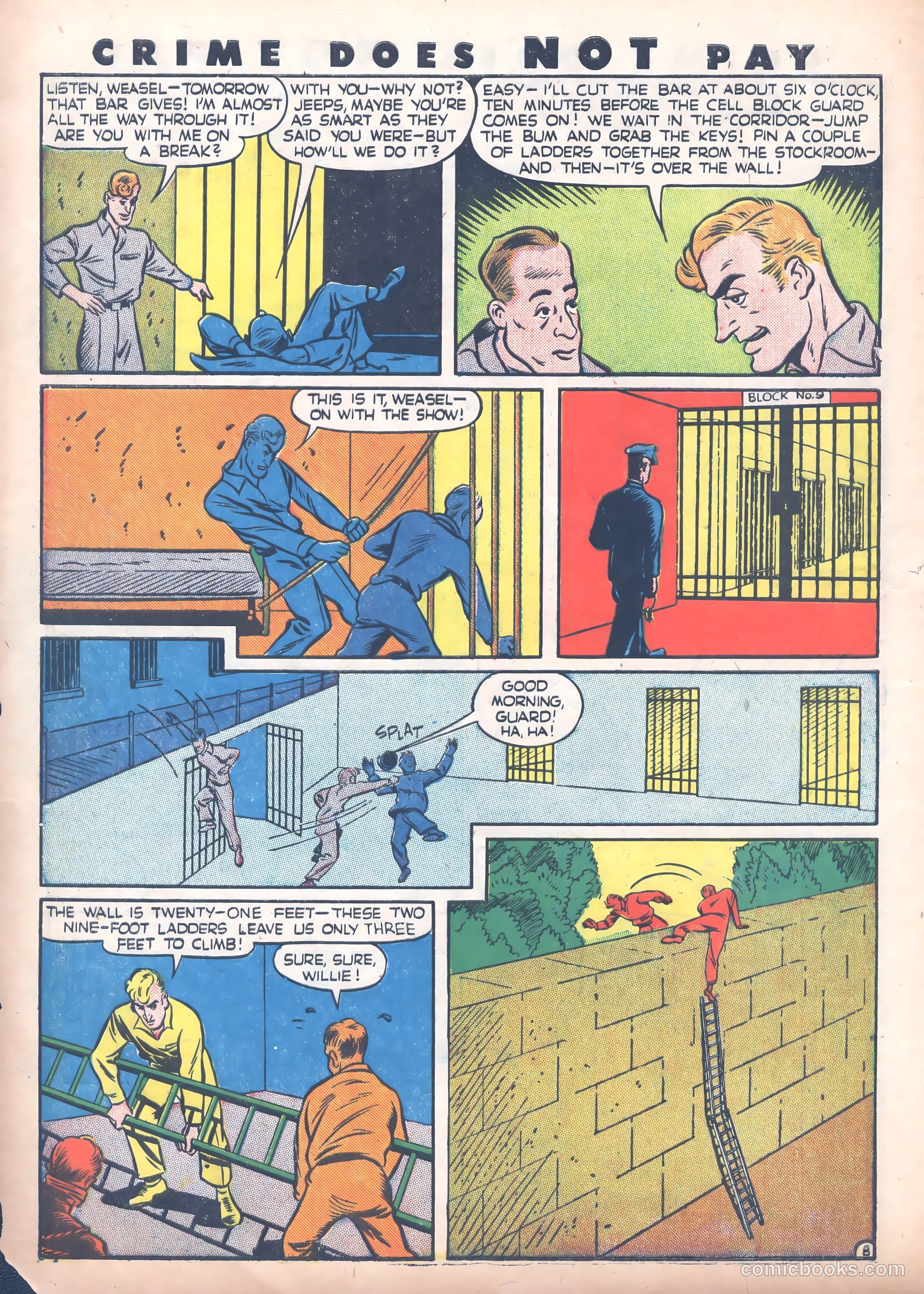 Crime Does Not Pay #42 (1945) — page 10 of 52