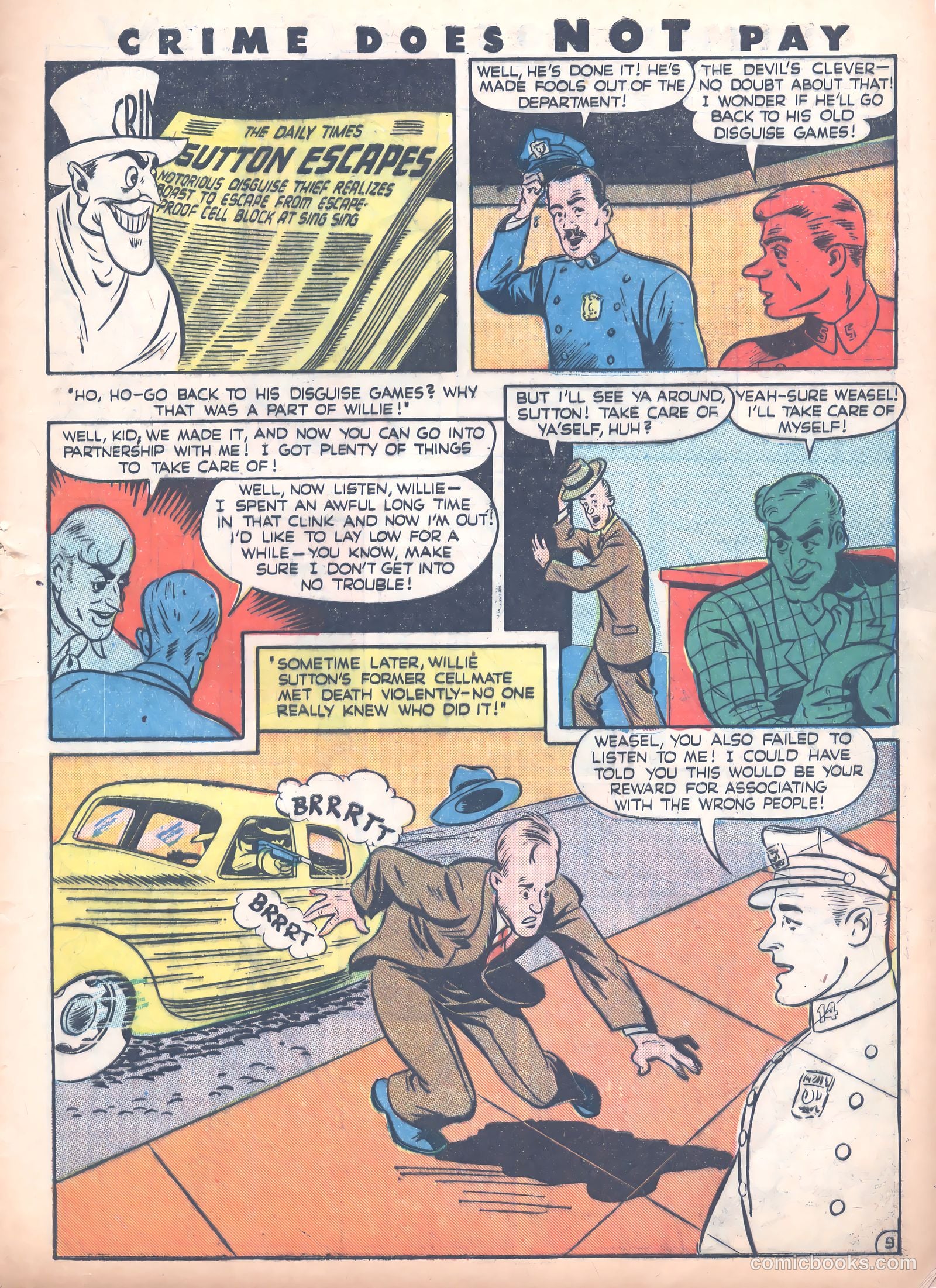 Crime Does Not Pay #42 (1945) — page 11 of 52