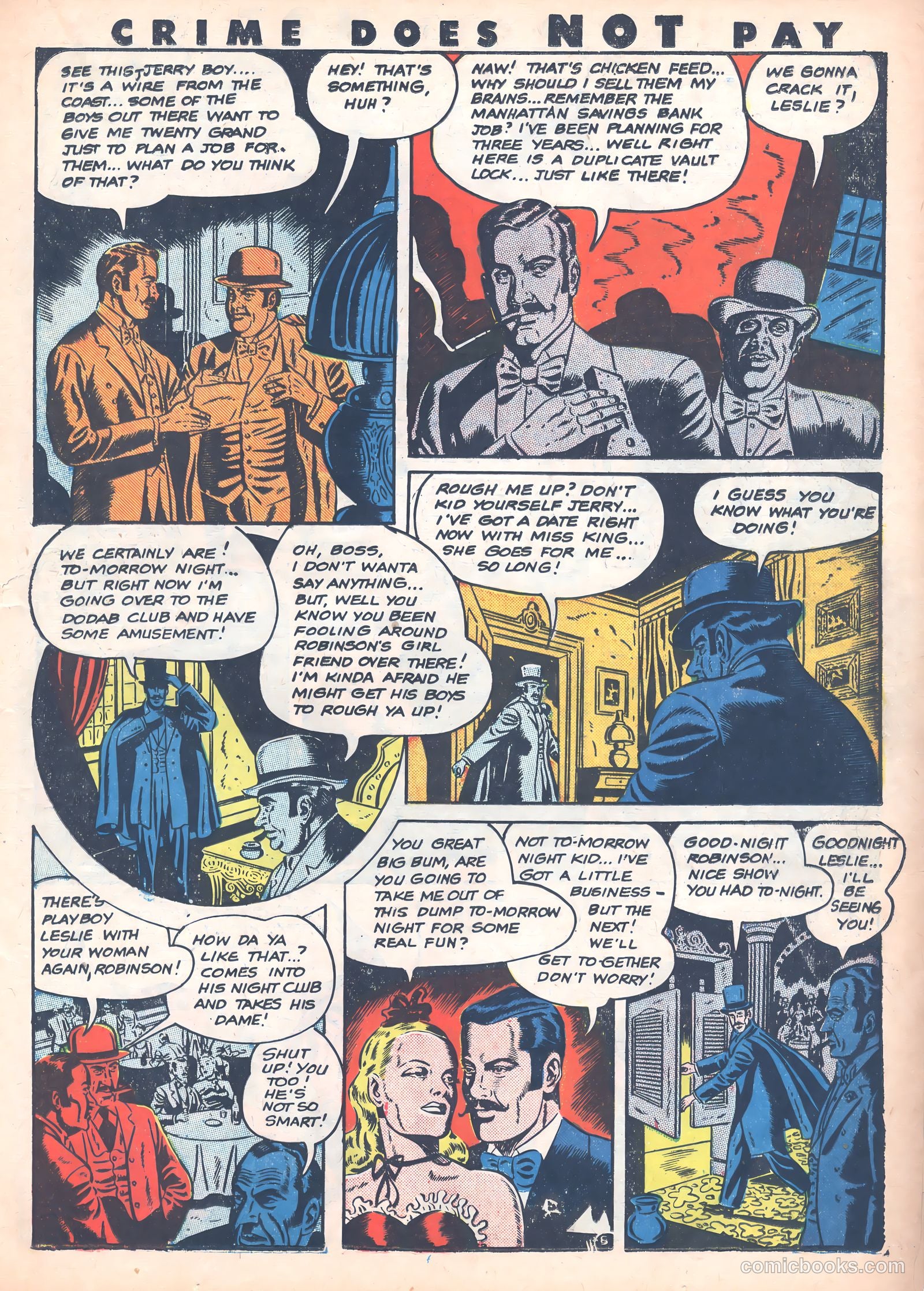 Crime Does Not Pay #42 (1945) — page 19 of 52