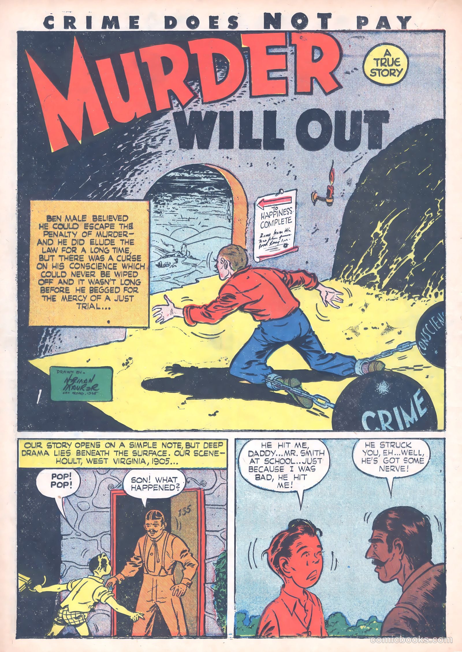 Crime Does Not Pay #42 (1945) — page 22 of 52