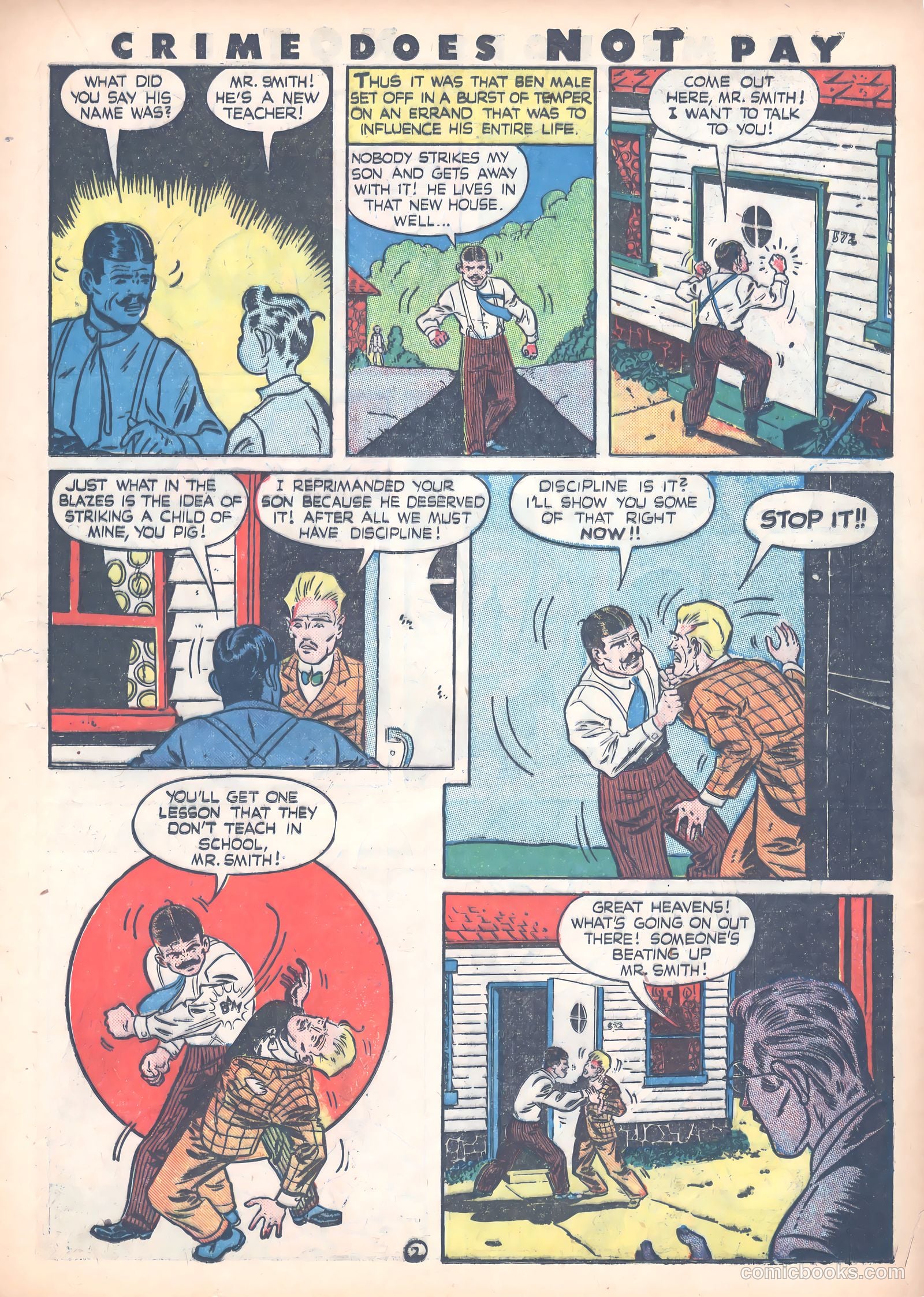 Crime Does Not Pay #42 (1945) — page 23 of 52