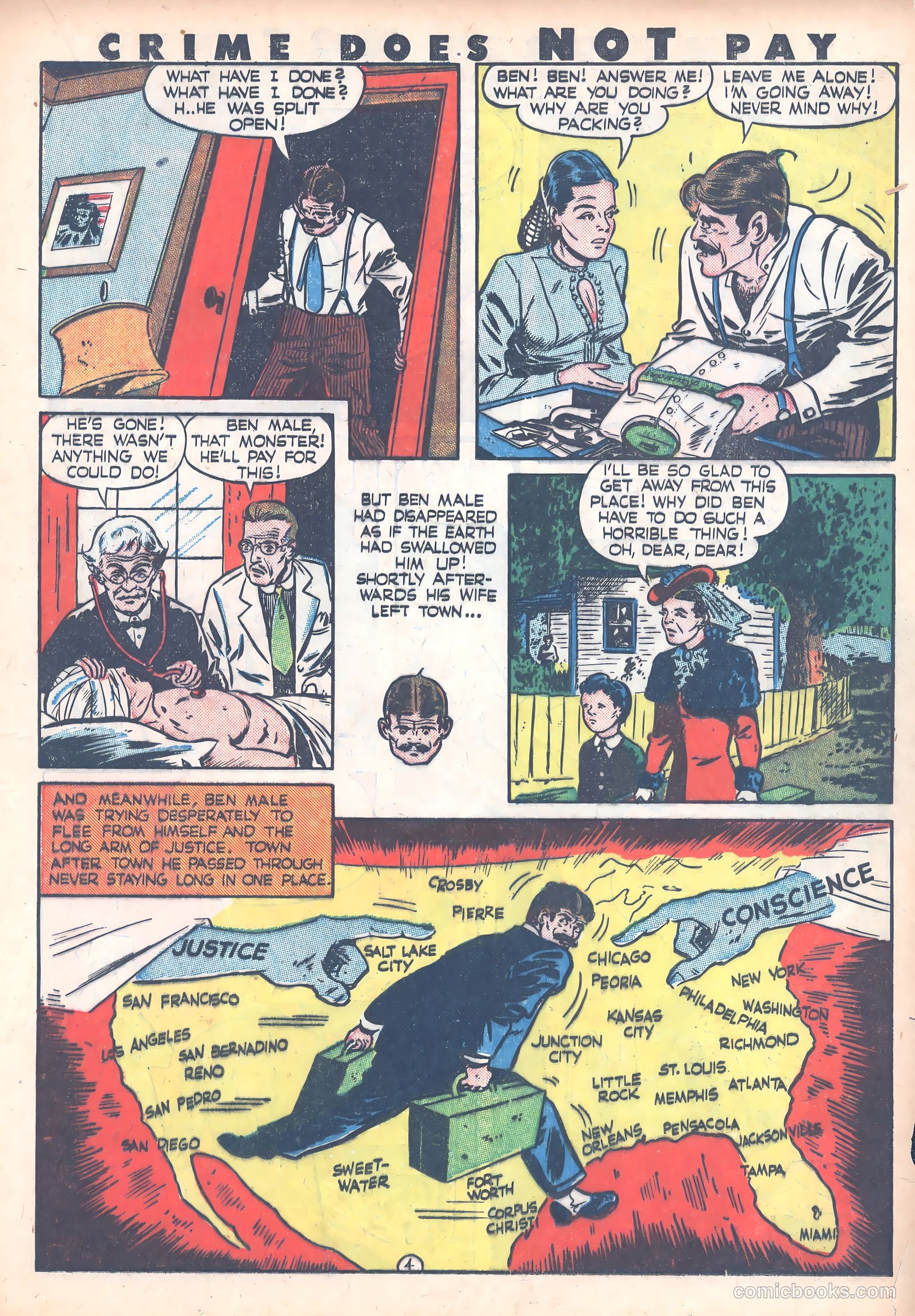 Crime Does Not Pay #42 (1945) — page 25 of 52