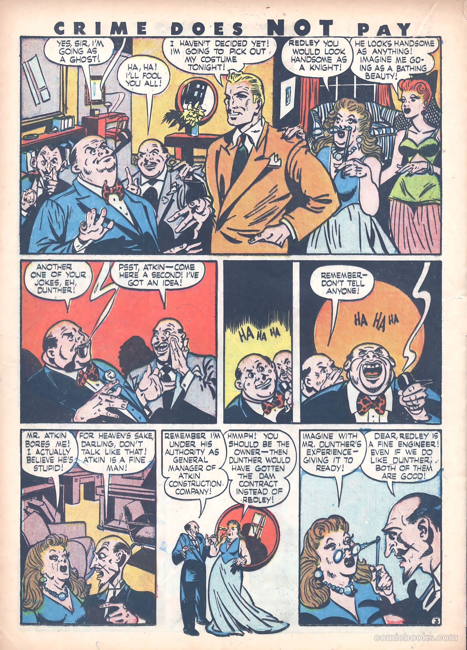Crime Does Not Pay #42 (1945) — page 32 of 52