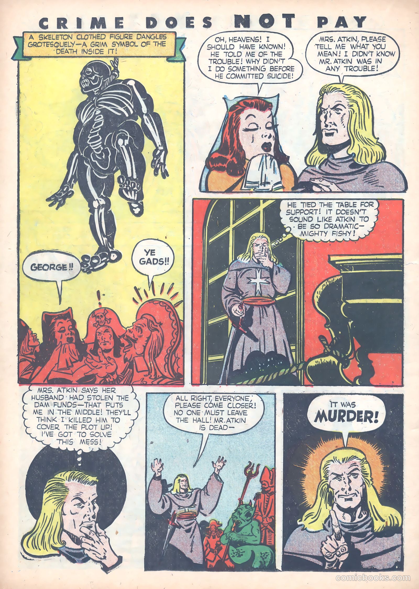 Crime Does Not Pay #42 (1945) — page 36 of 52