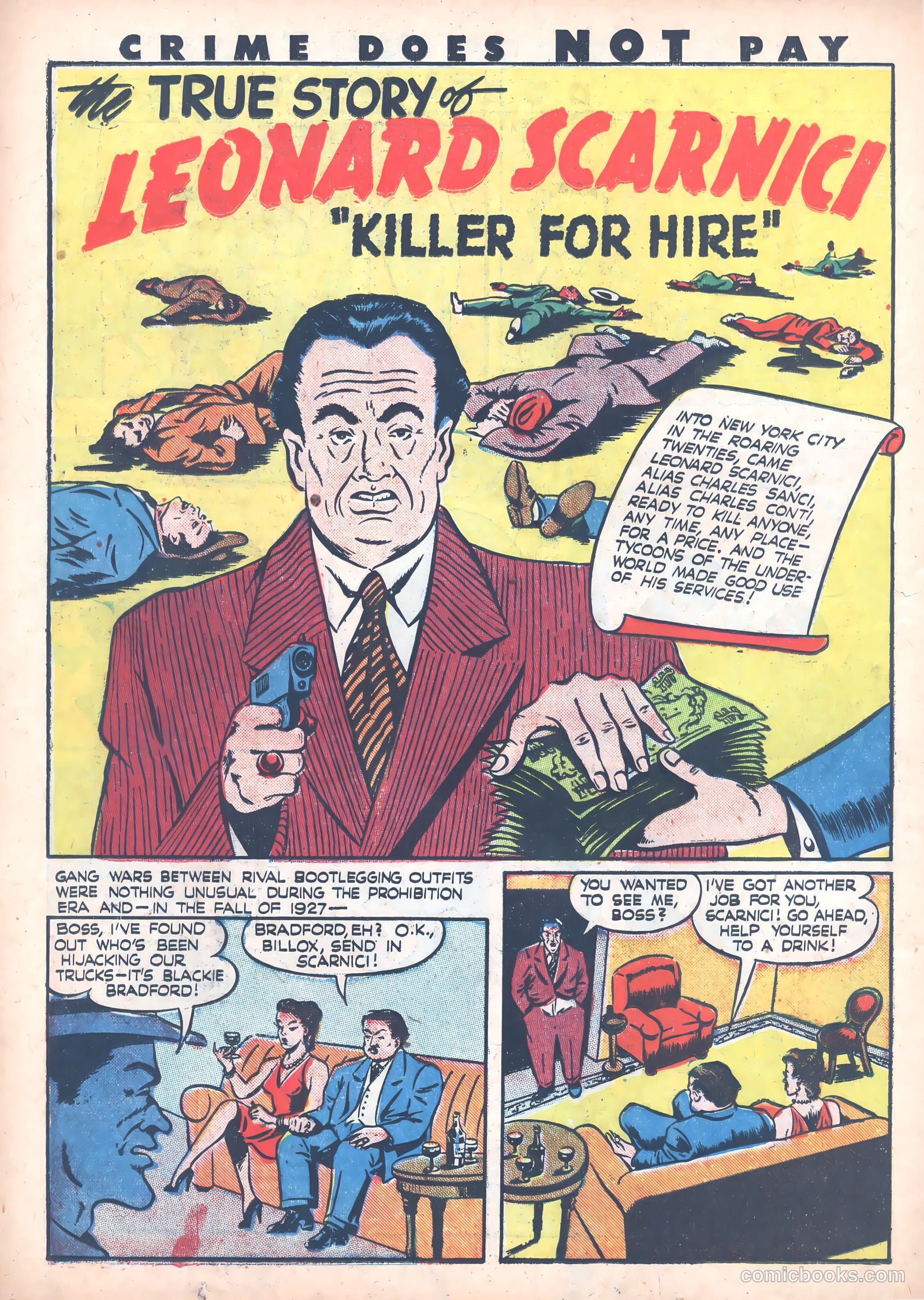 Crime Does Not Pay #42 (1945) — page 38 of 52