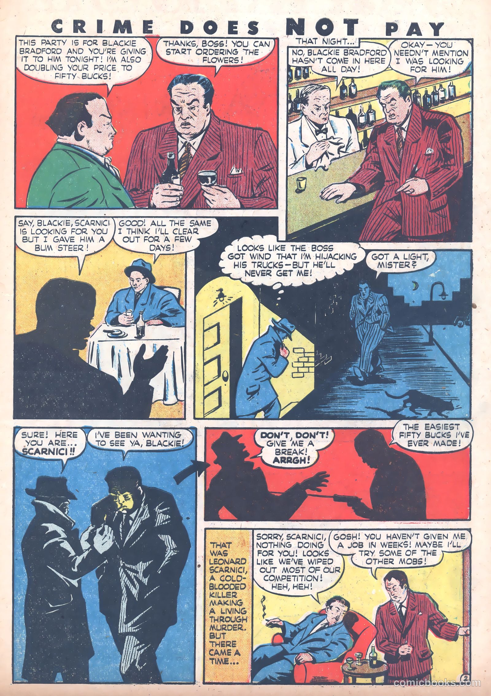 Crime Does Not Pay #42 (1945) — page 39 of 52