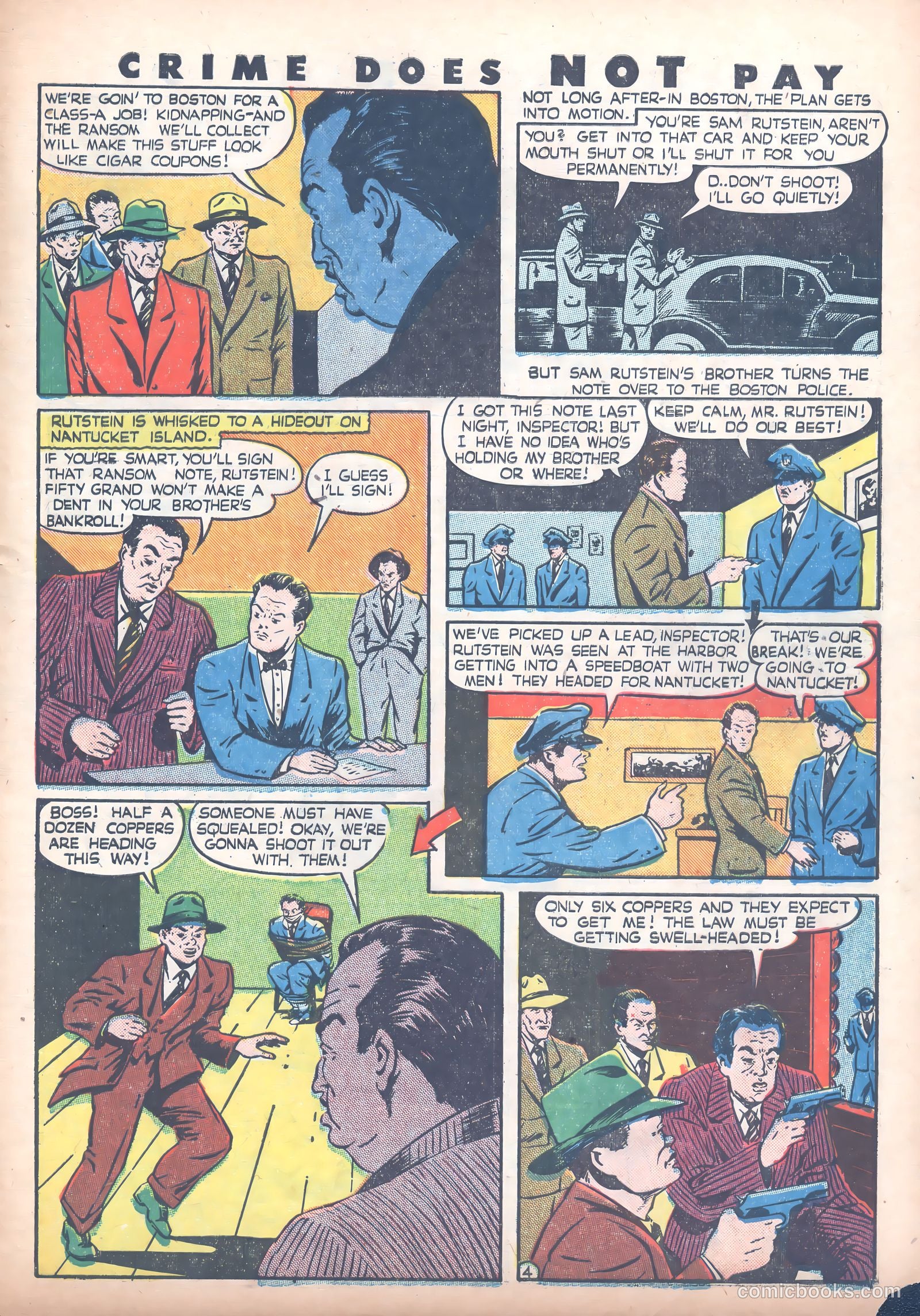 Crime Does Not Pay #42 (1945) — page 41 of 52