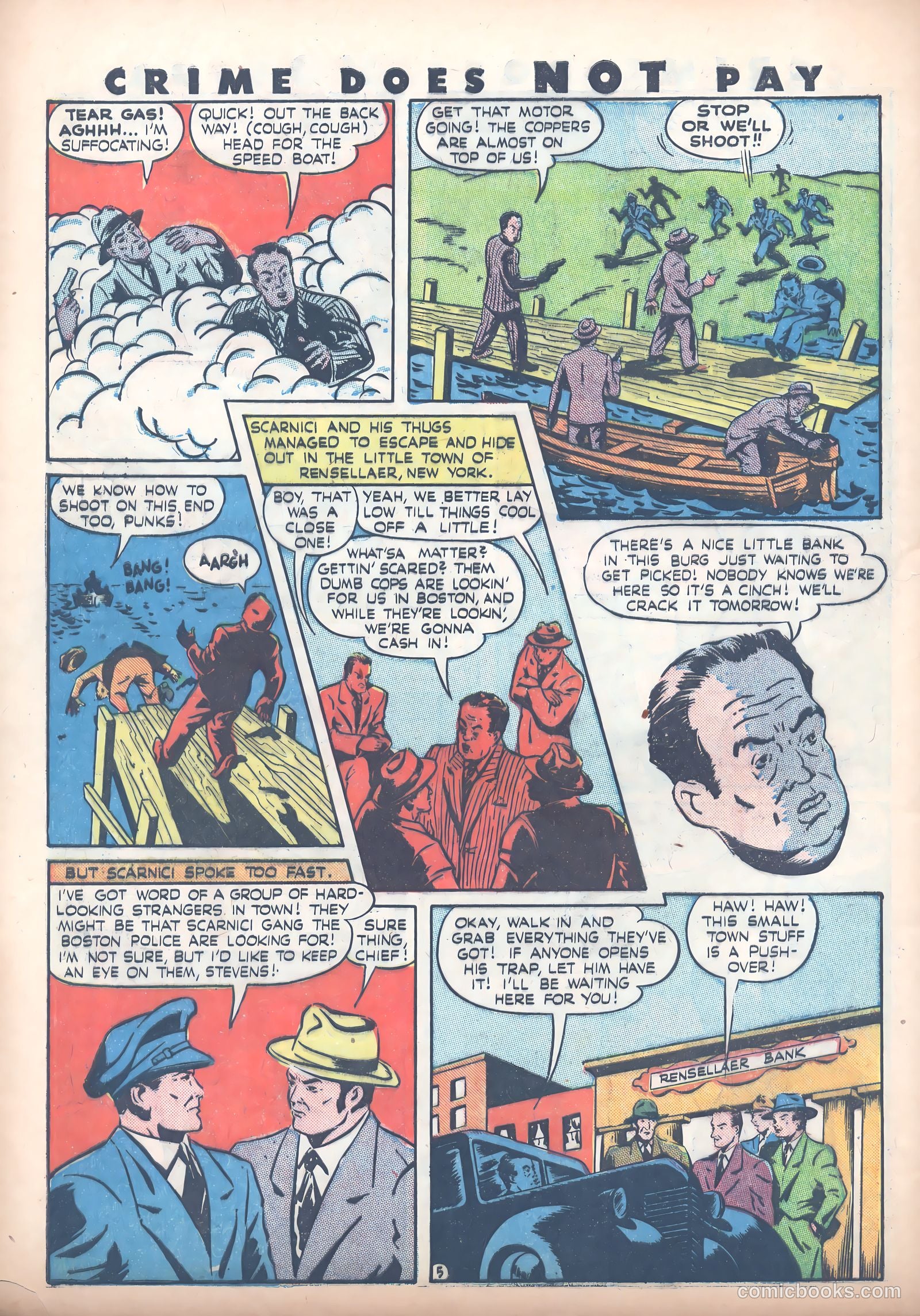 Crime Does Not Pay #42 (1945) — page 42 of 52