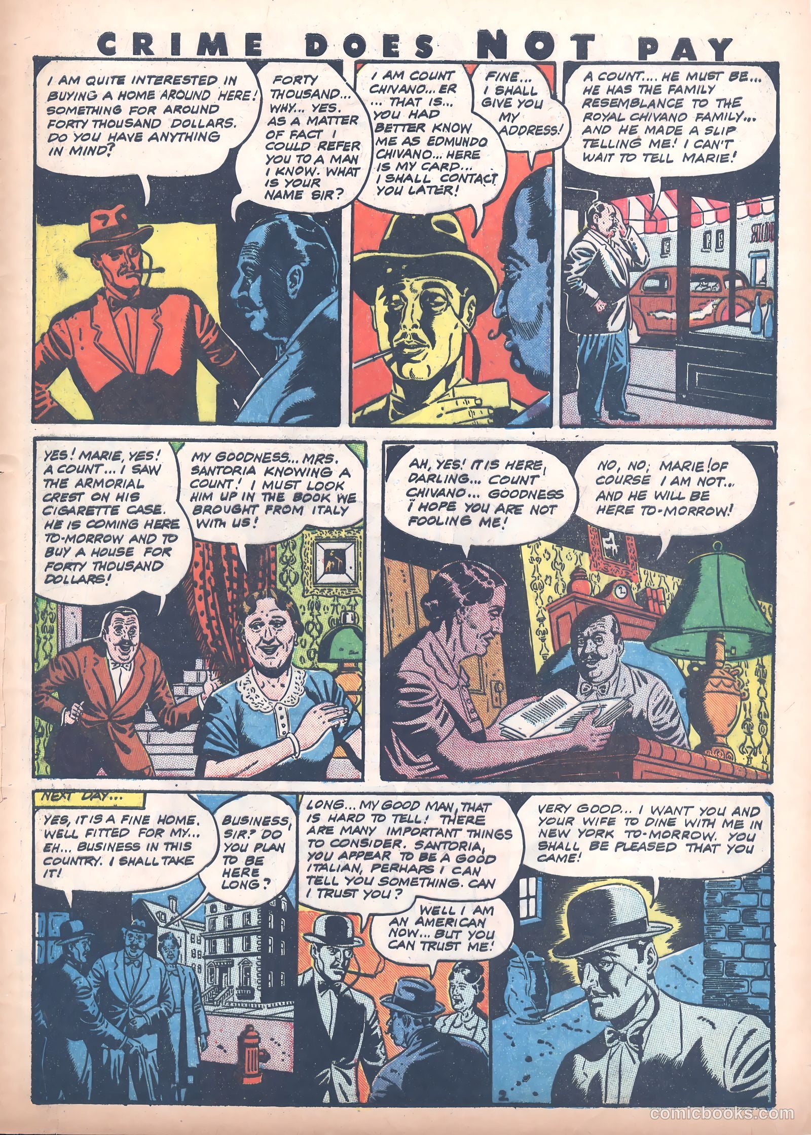 Crime Does Not Pay #42 (1945) — page 45 of 52