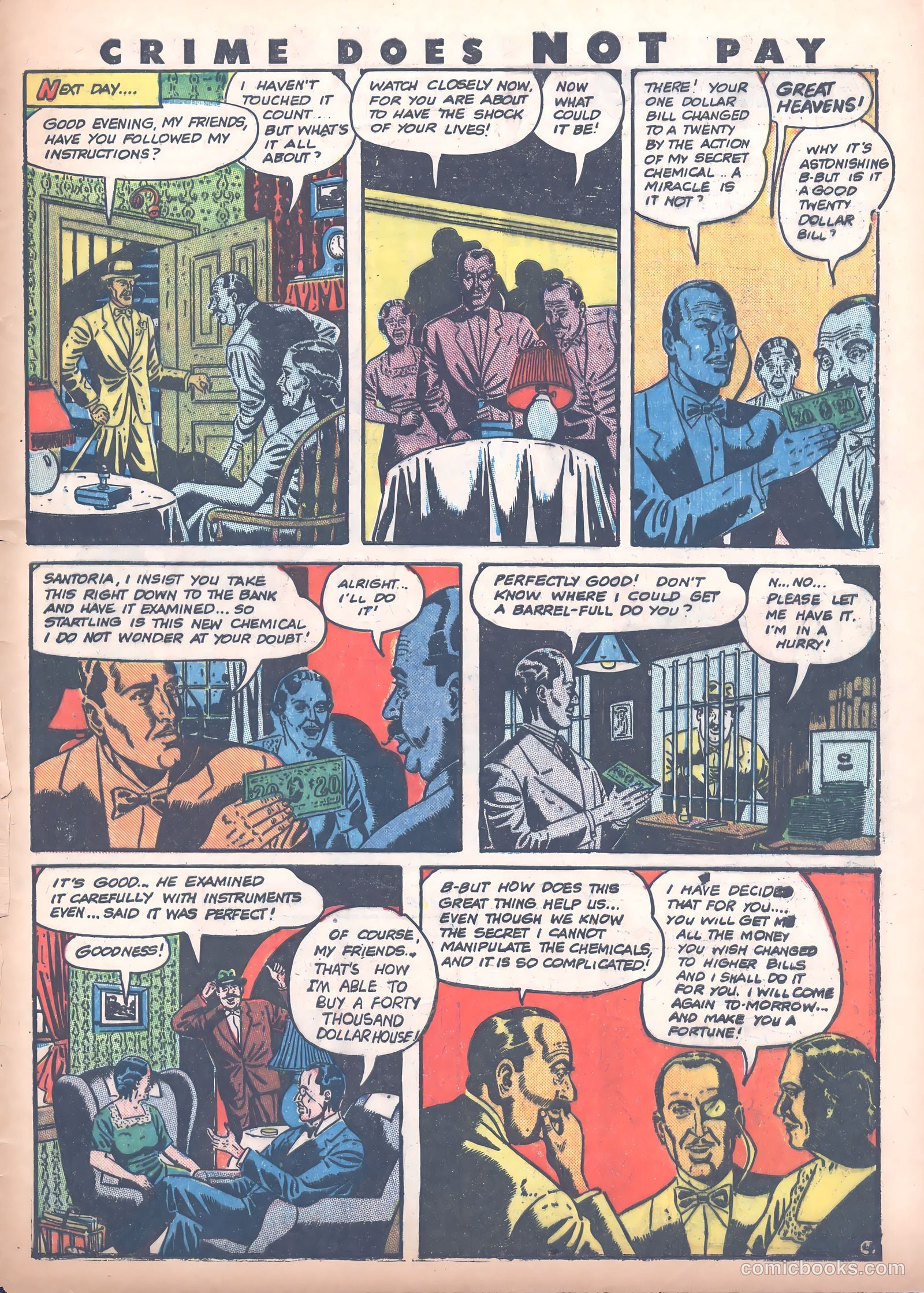 Crime Does Not Pay #42 (1945) — page 47 of 52