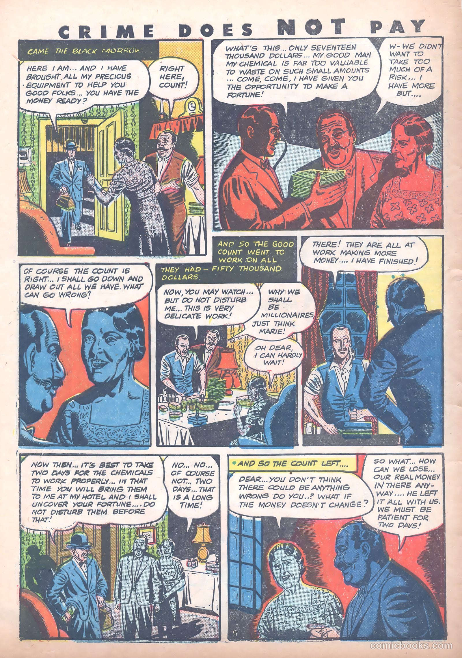 Crime Does Not Pay #42 (1945) — page 48 of 52