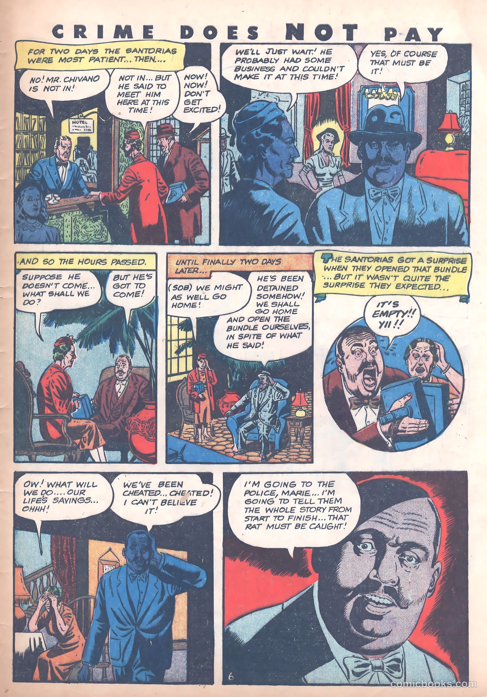 Crime Does Not Pay #42 (1945) — page 49 of 52