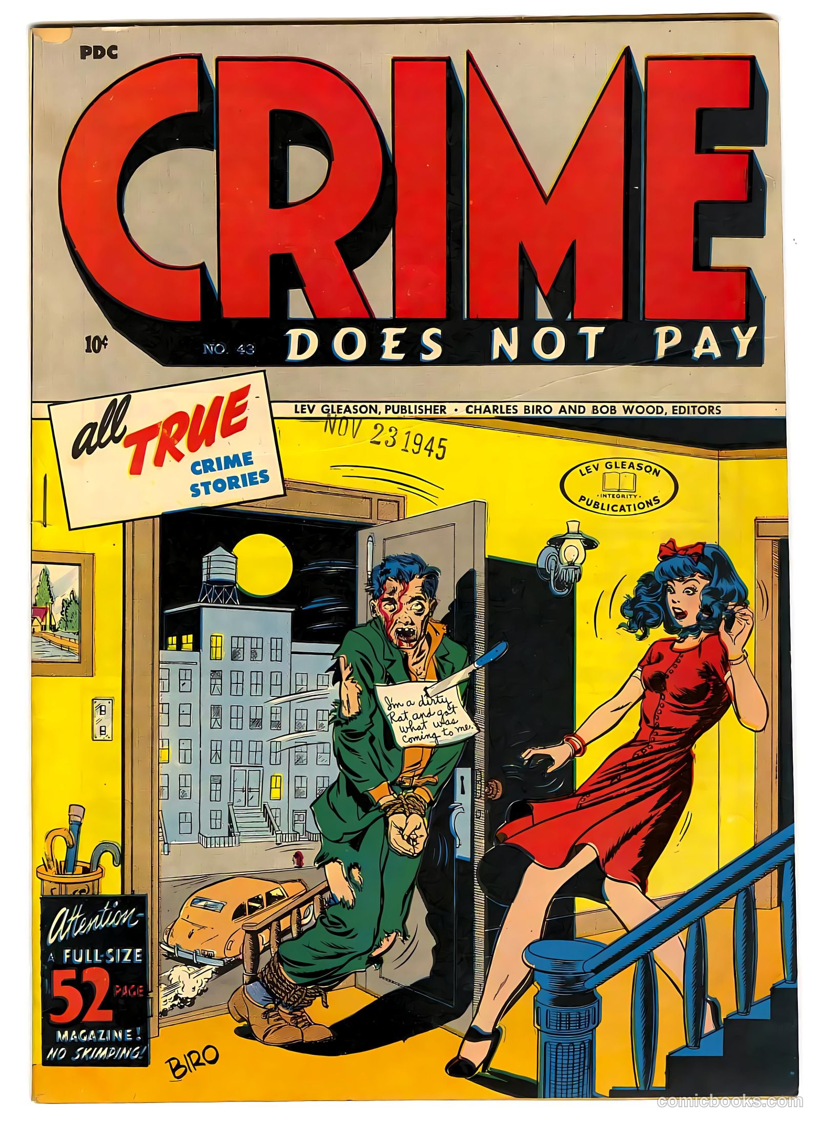 Crime Does Not Pay #43