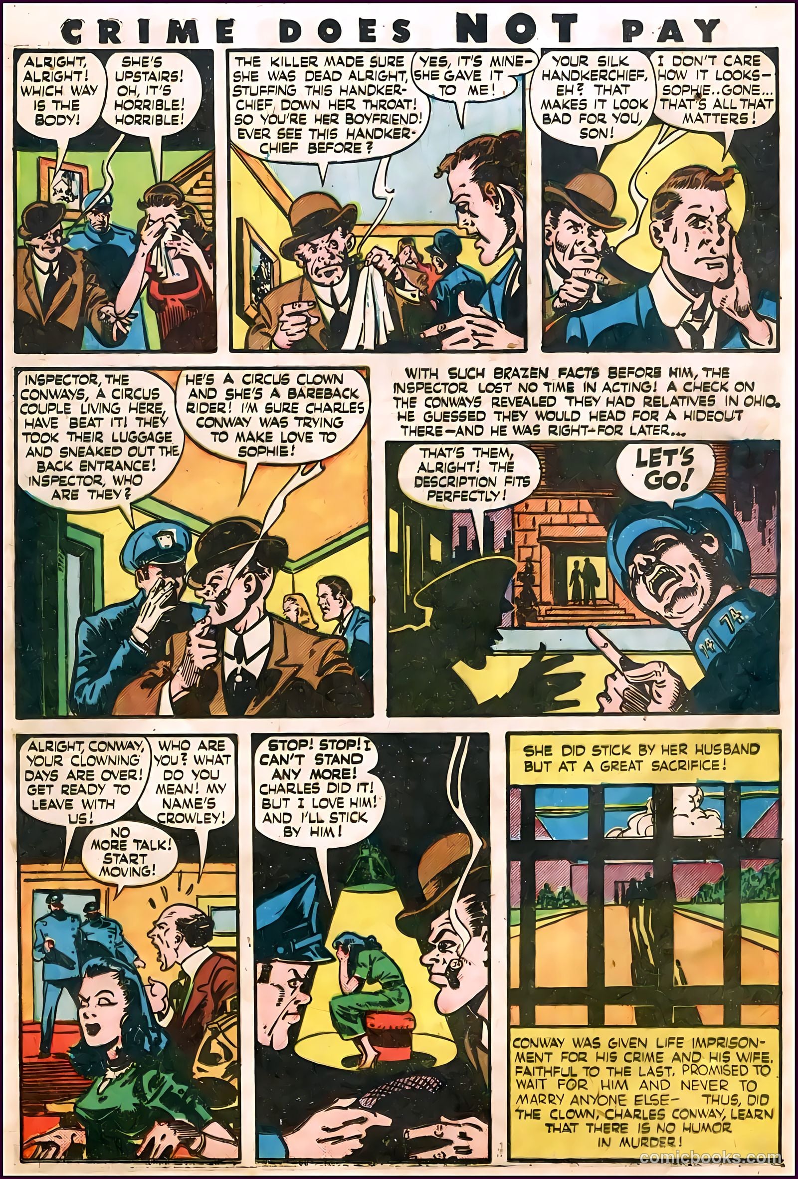 Crime Does Not Pay #43 (1945) — page 7 of 26