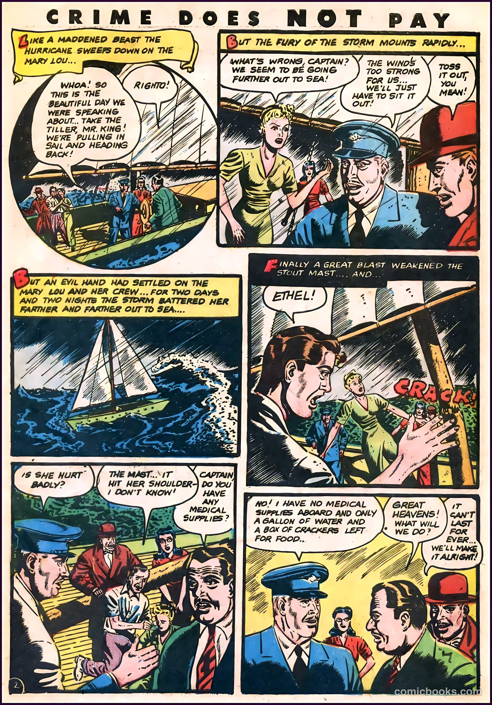 Crime Does Not Pay #43 (1945) — page 22 of 26