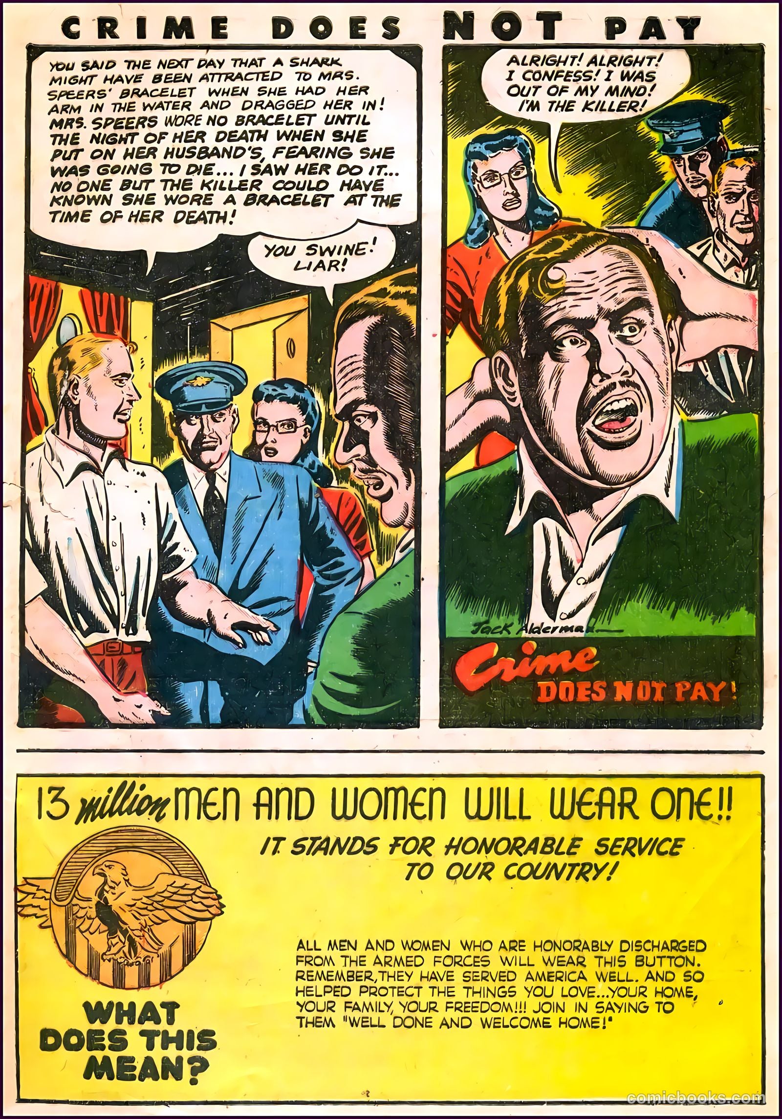 Crime Does Not Pay #43 (1945) — page 26 of 26