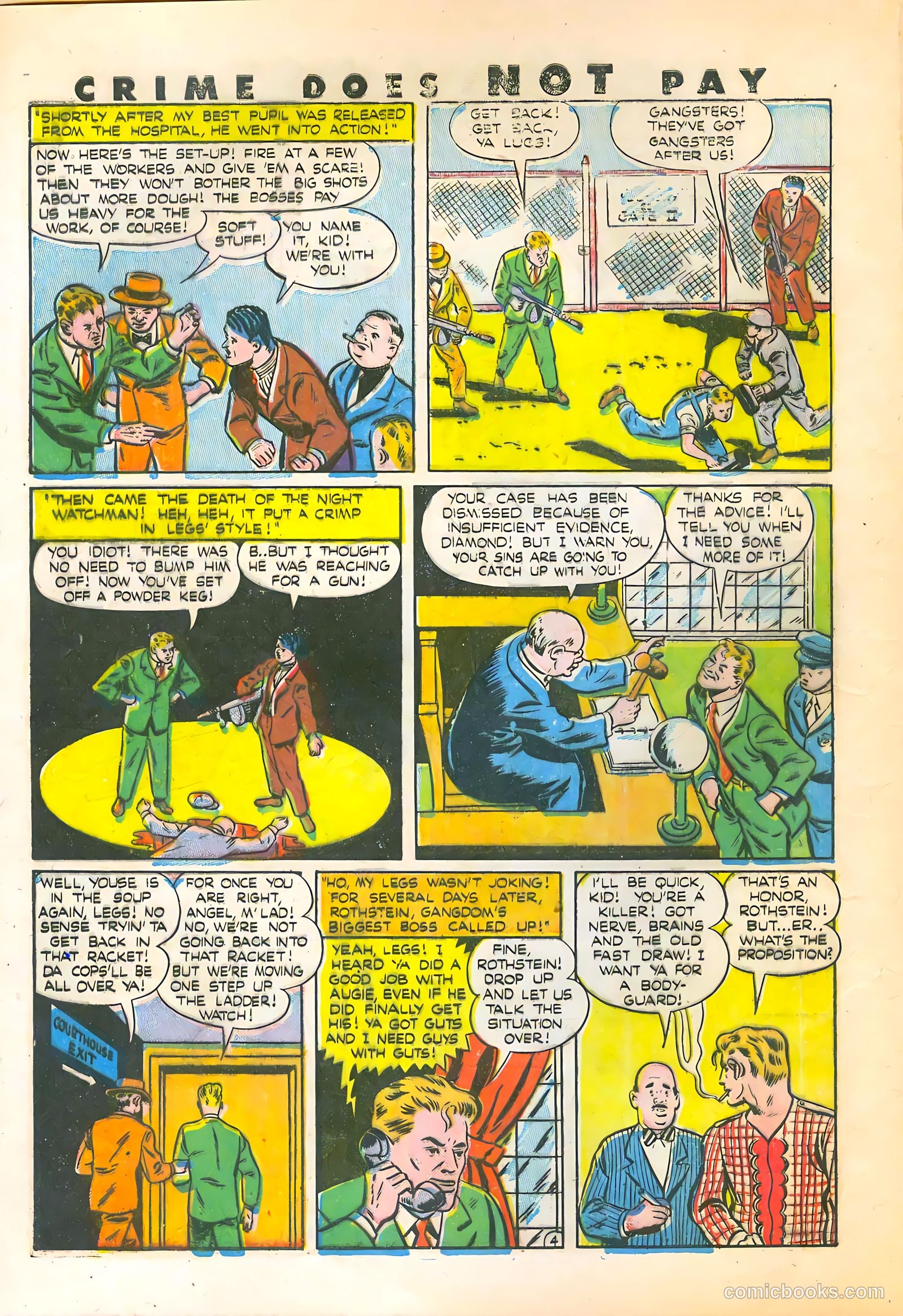 Crime Does Not Pay #44 (1946) — page 6 of 69