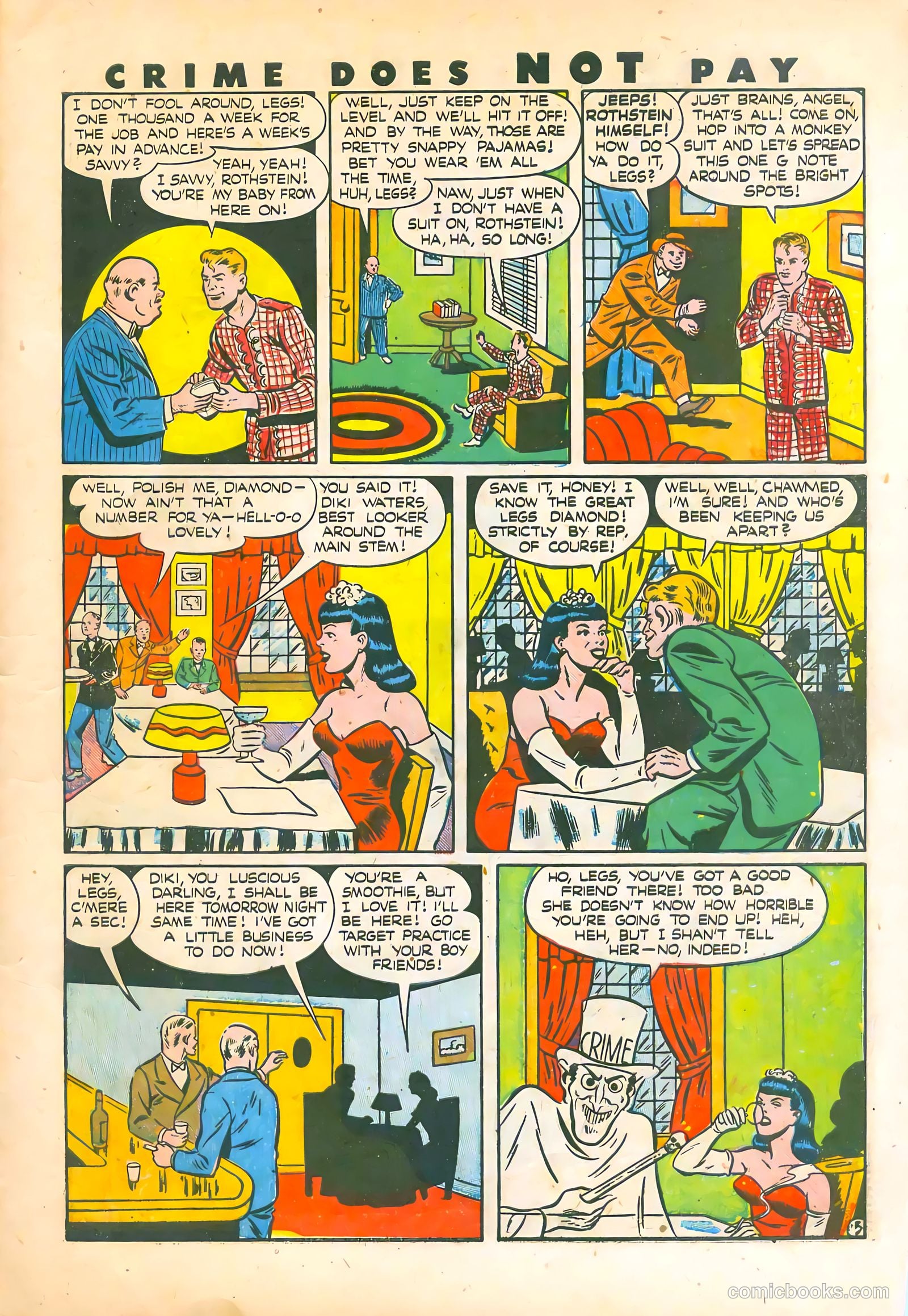 Crime Does Not Pay #44 (1946) — page 7 of 69