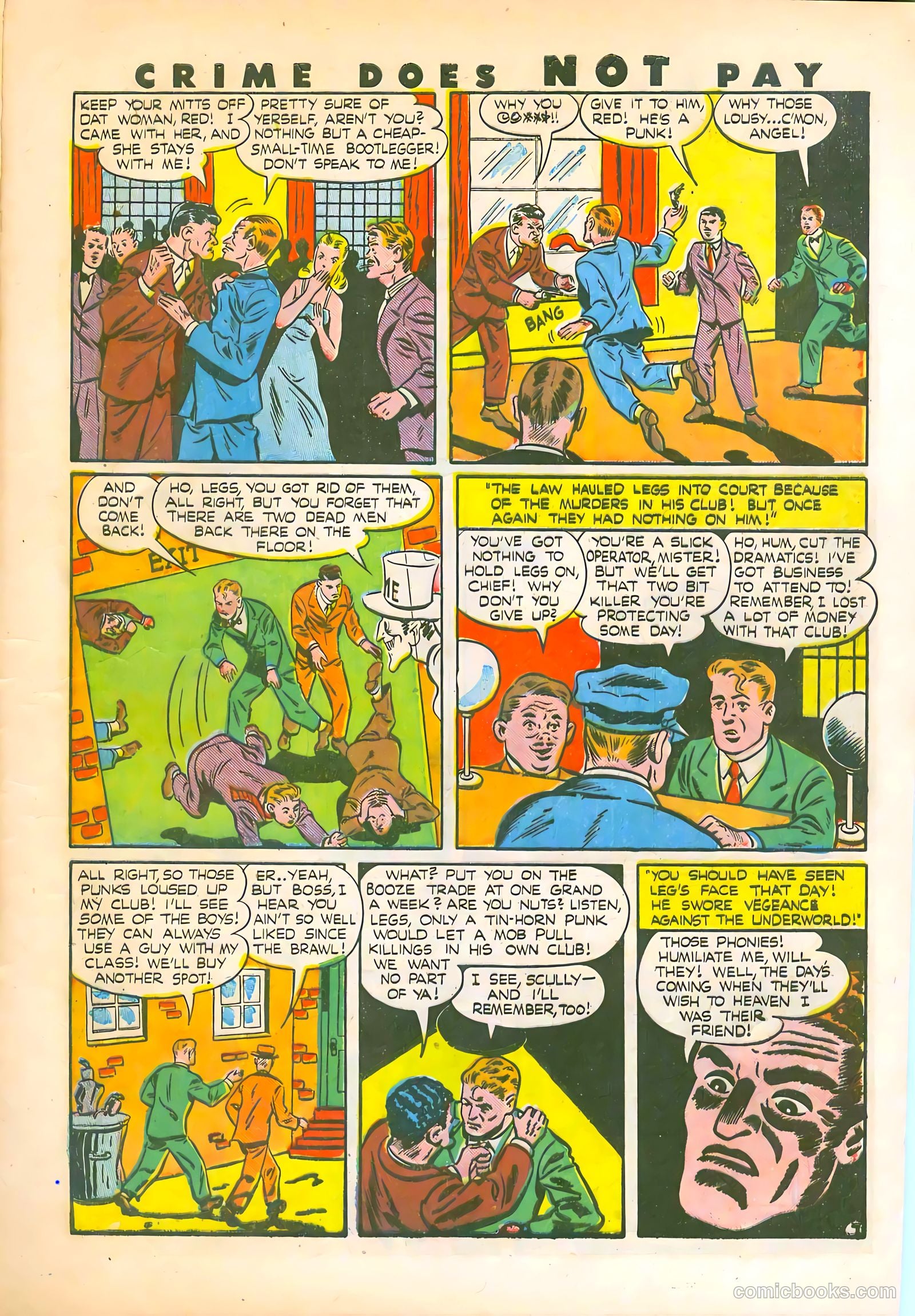 Crime Does Not Pay #44 (1946) — page 9 of 69