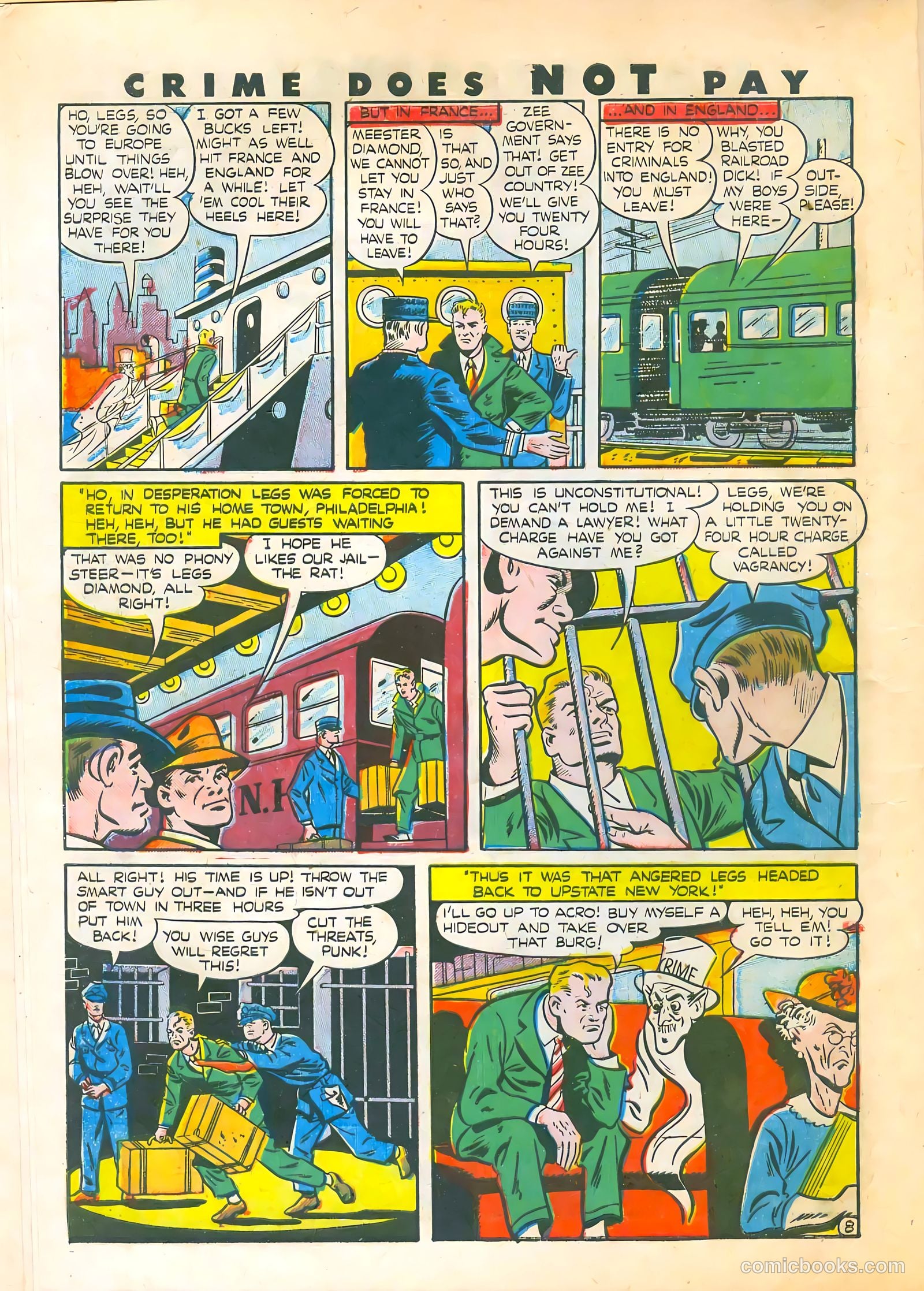 Crime Does Not Pay #44 (1946) — page 10 of 69