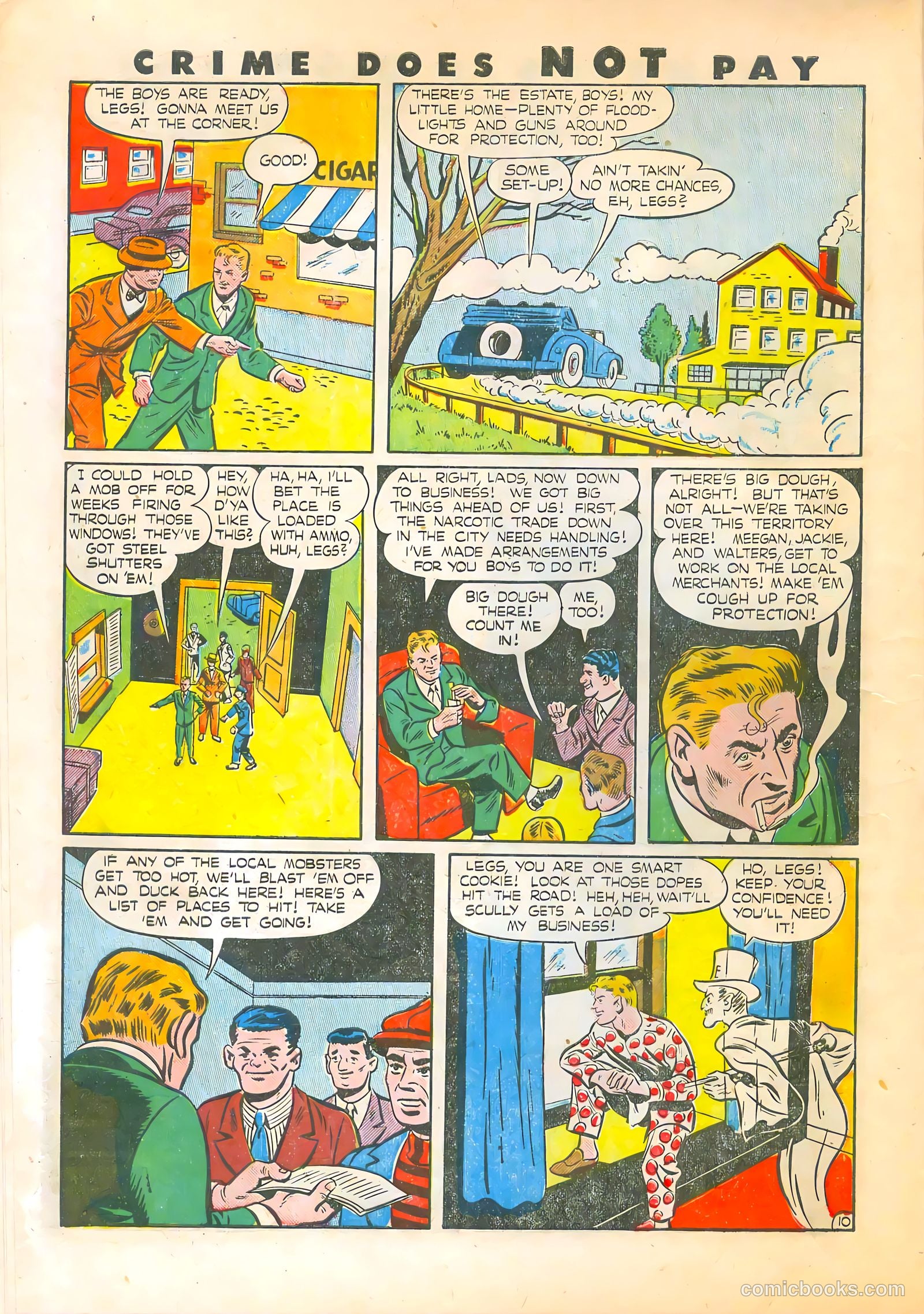 Crime Does Not Pay #44 (1946) — page 12 of 69