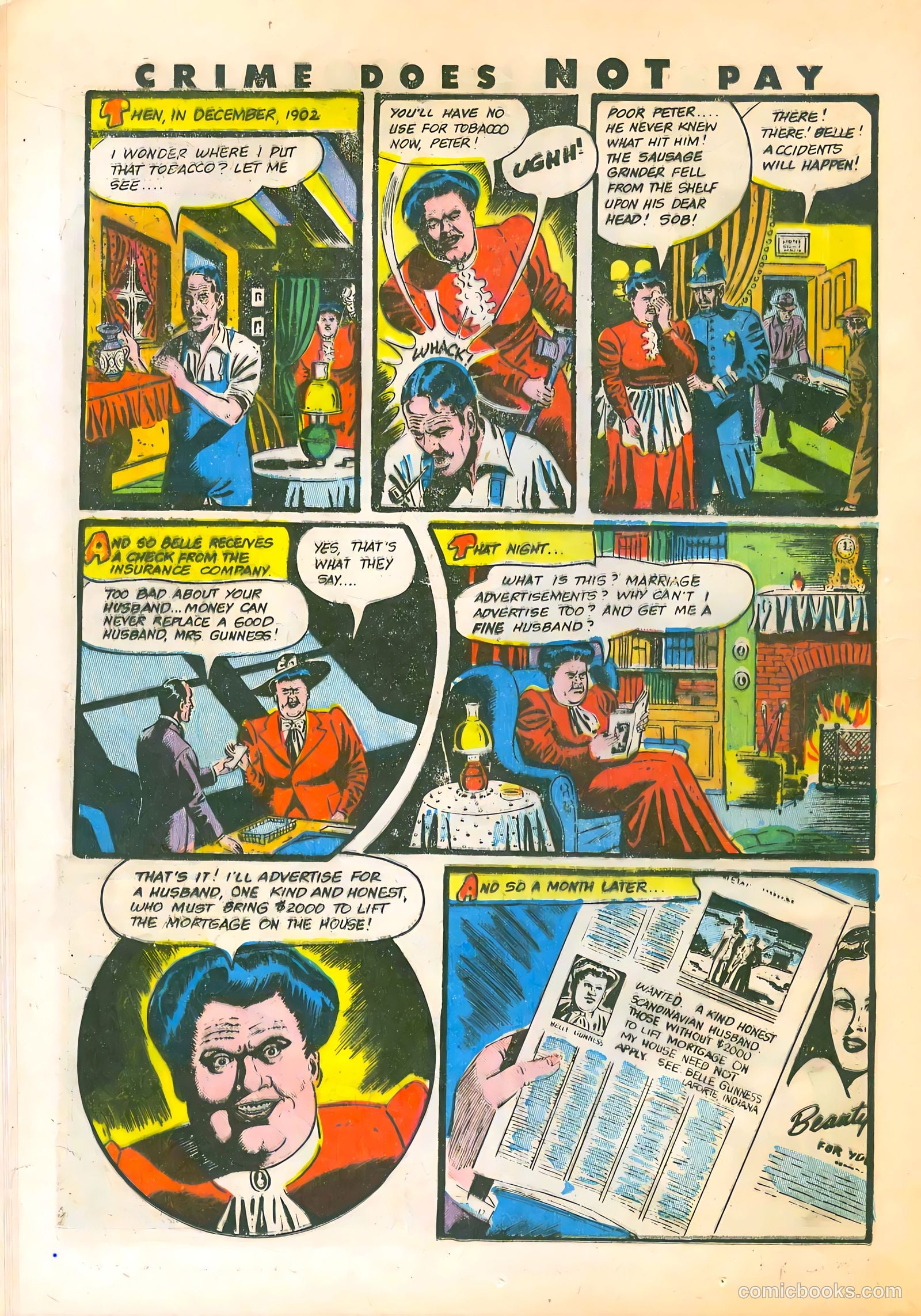 Crime Does Not Pay #44 (1946) — page 18 of 69