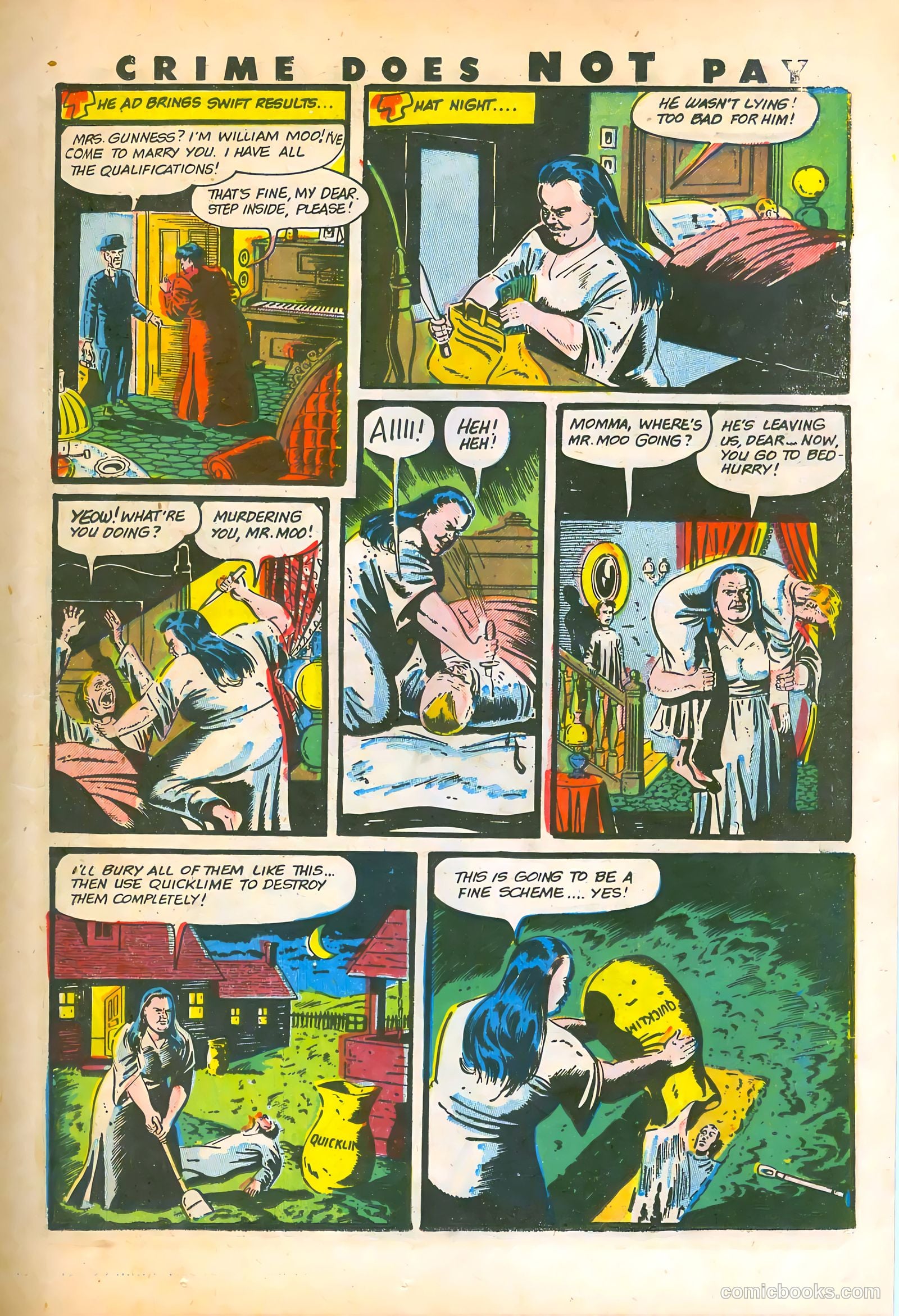 Crime Does Not Pay #44 (1946) — page 19 of 69