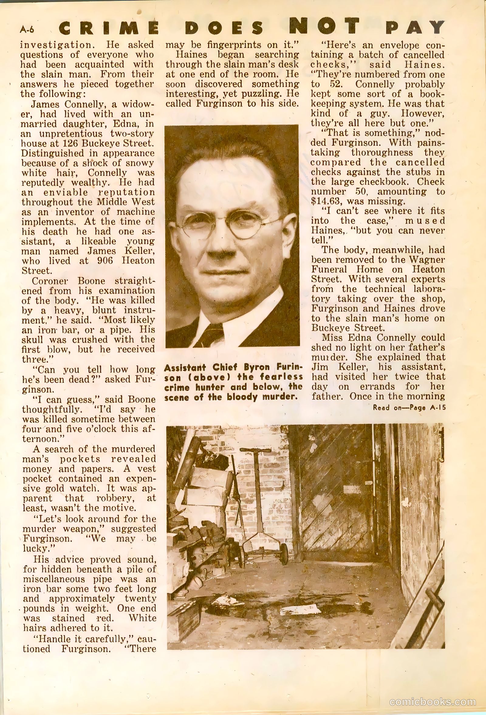 Crime Does Not Pay #44 (1946) — page 32 of 69