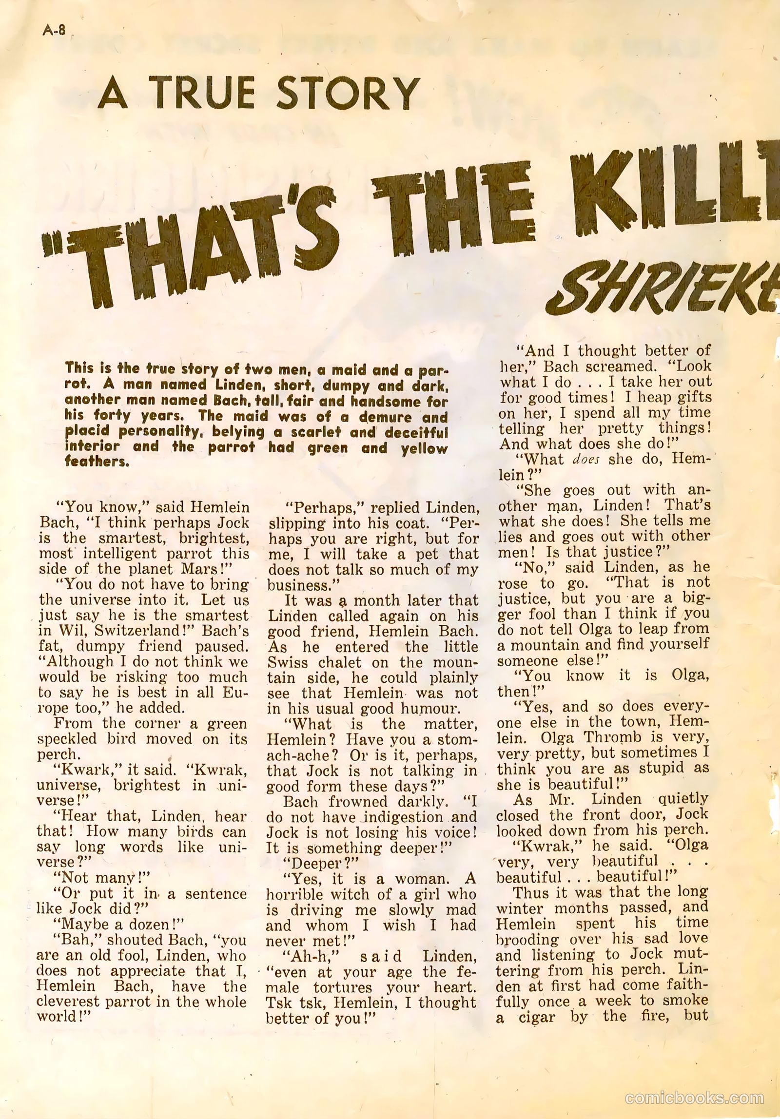 Crime Does Not Pay #44 (1946) — page 34 of 69