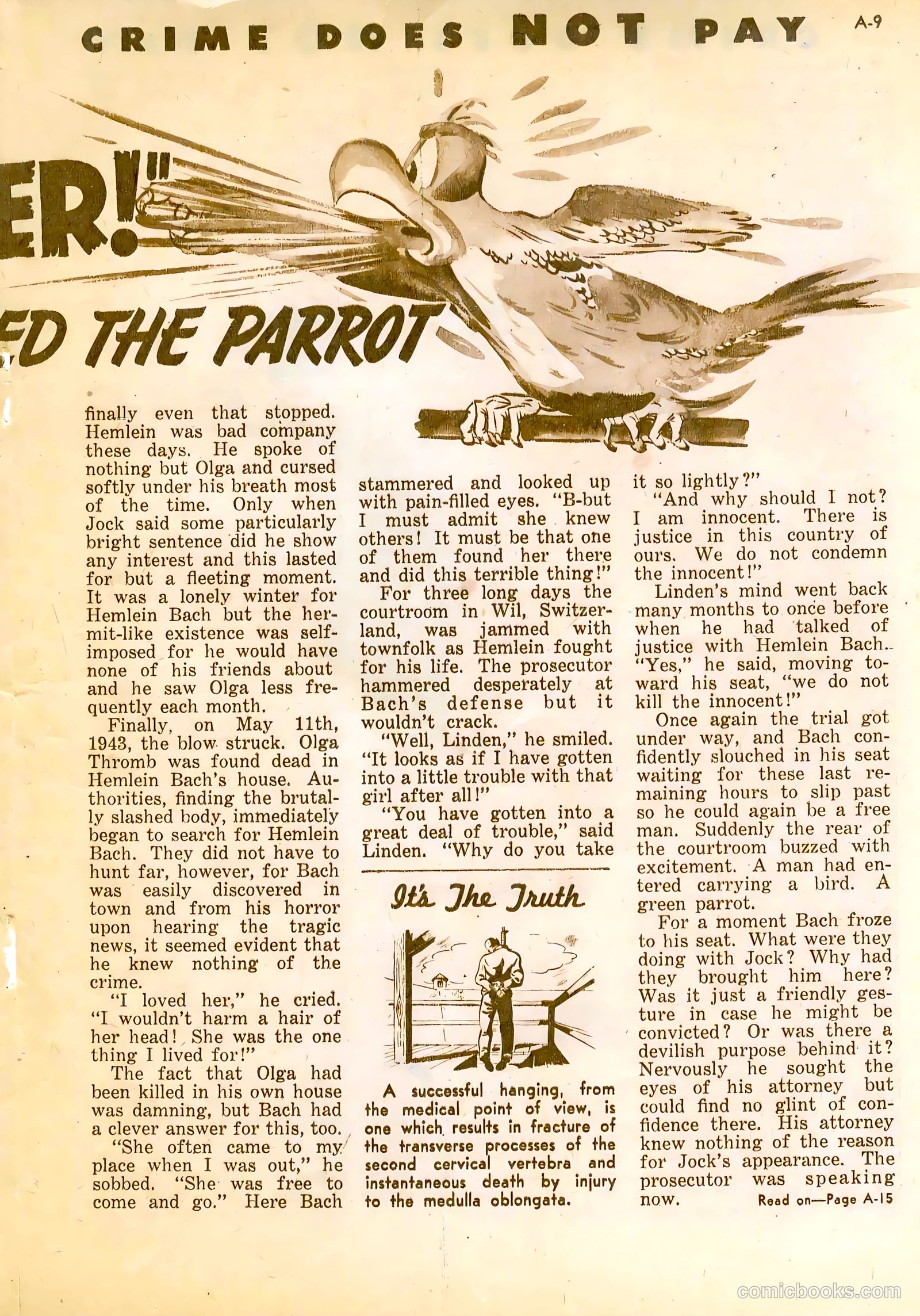 Crime Does Not Pay #44 (1946) — page 35 of 69