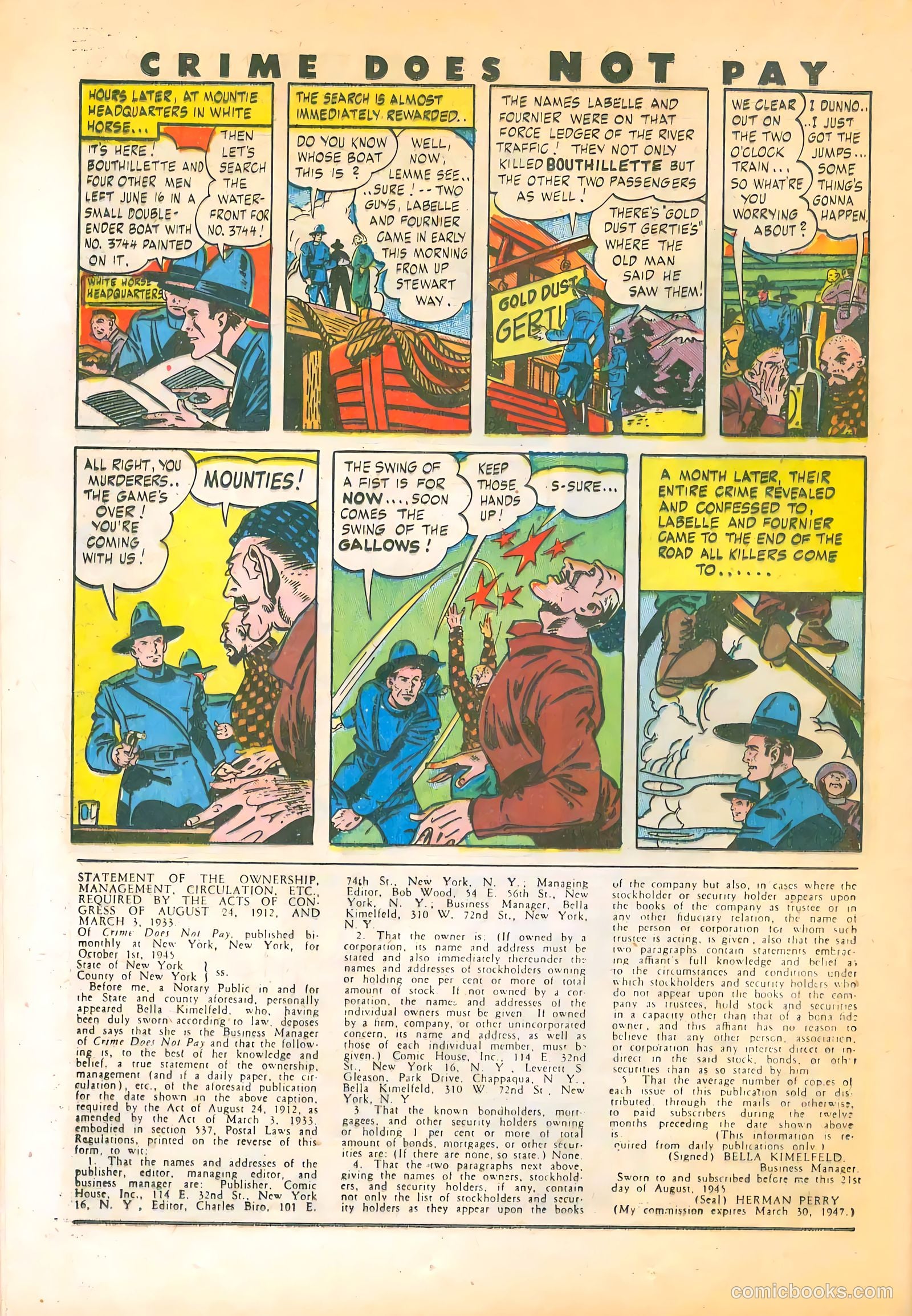 Crime Does Not Pay #44 (1946) — page 49 of 69