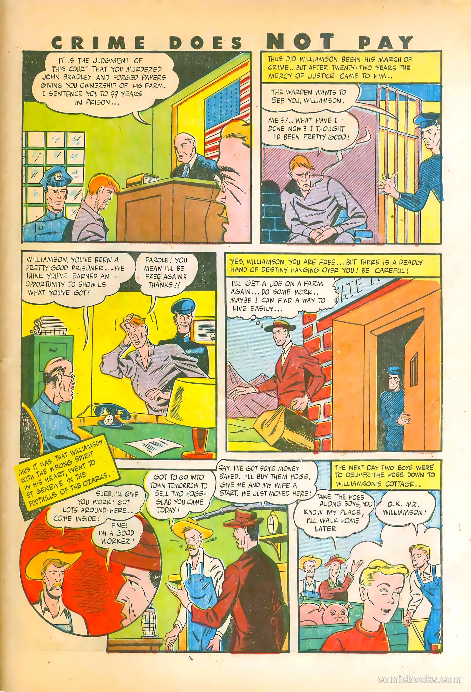 Crime Does Not Pay #44 (1946) — page 58 of 69