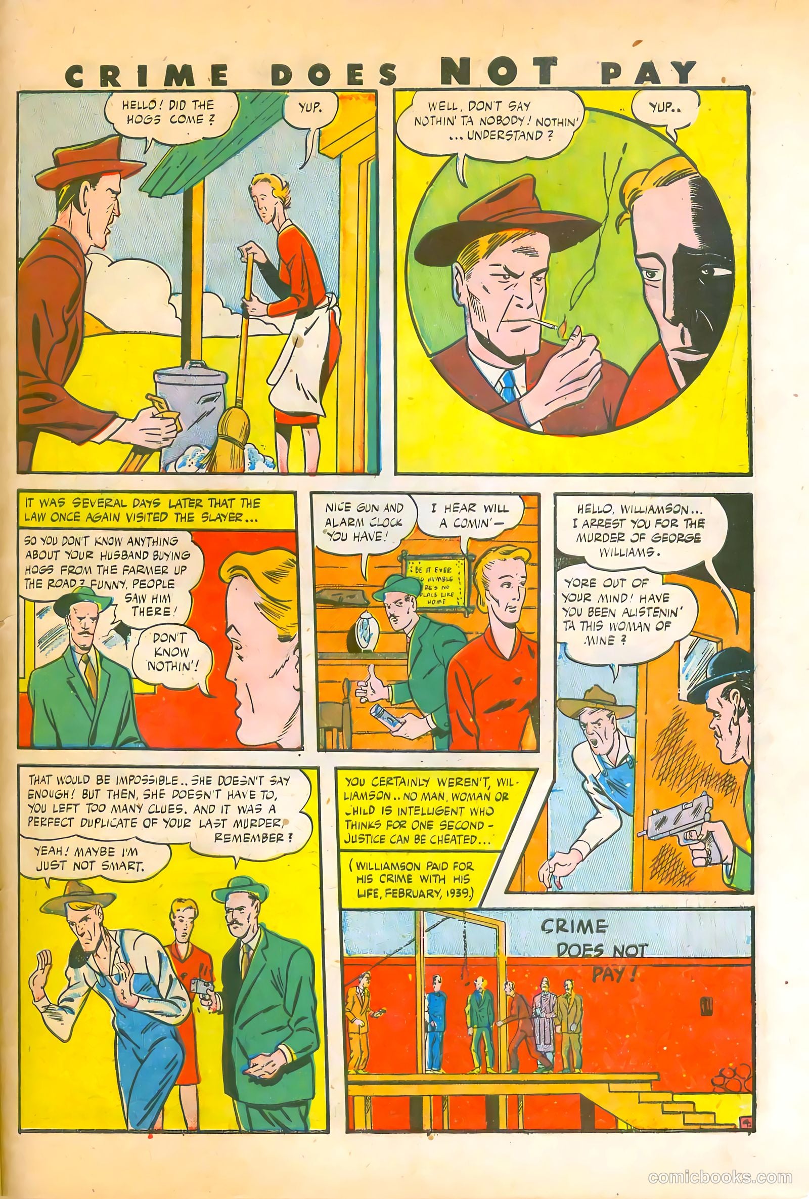 Crime Does Not Pay #44 (1946) — page 60 of 69