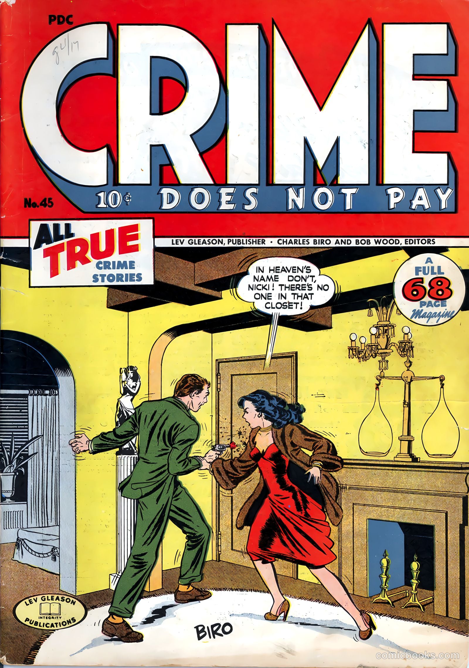 Crime Does Not Pay #45