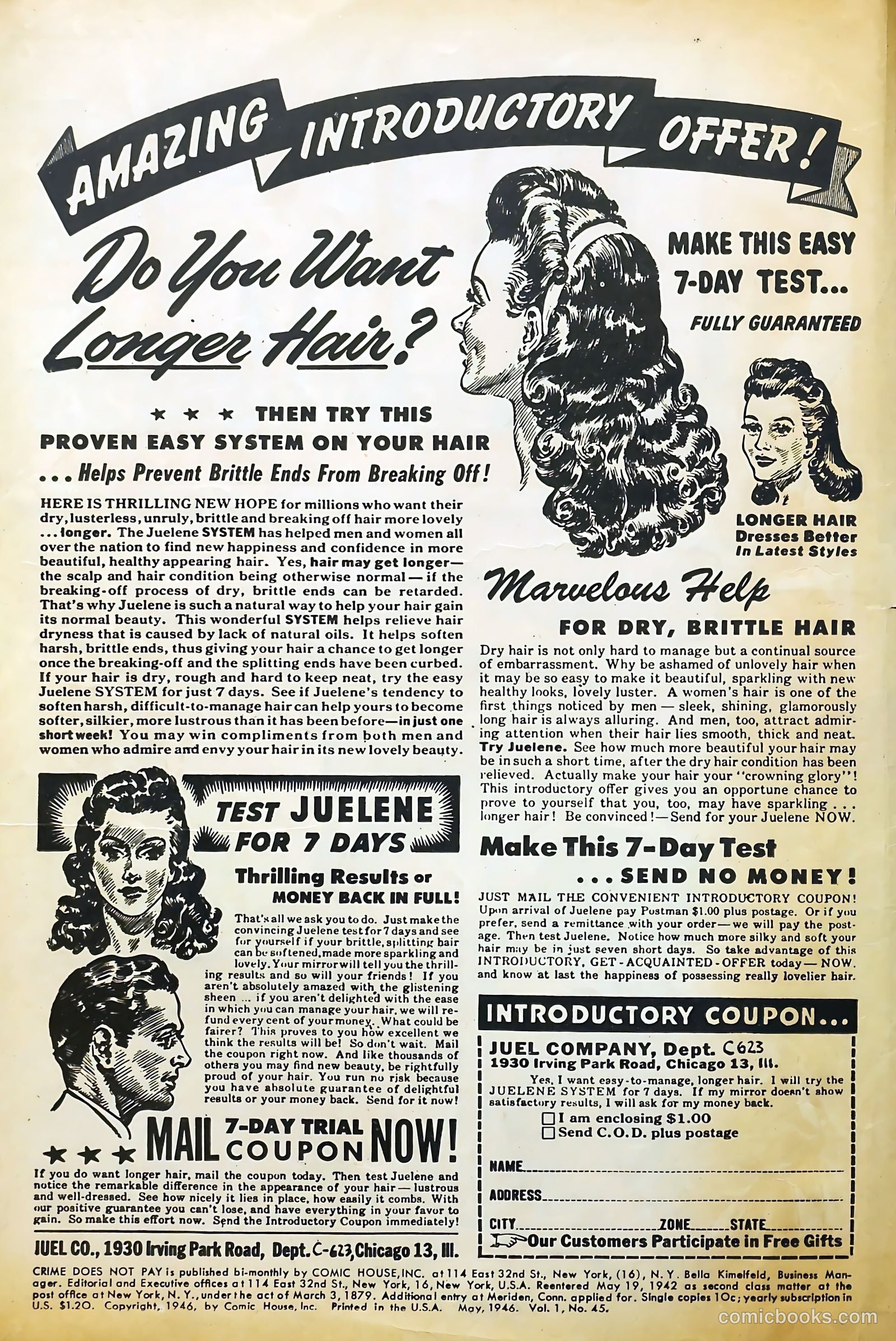 Crime Does Not Pay #45 (1946) — page 2 of 64