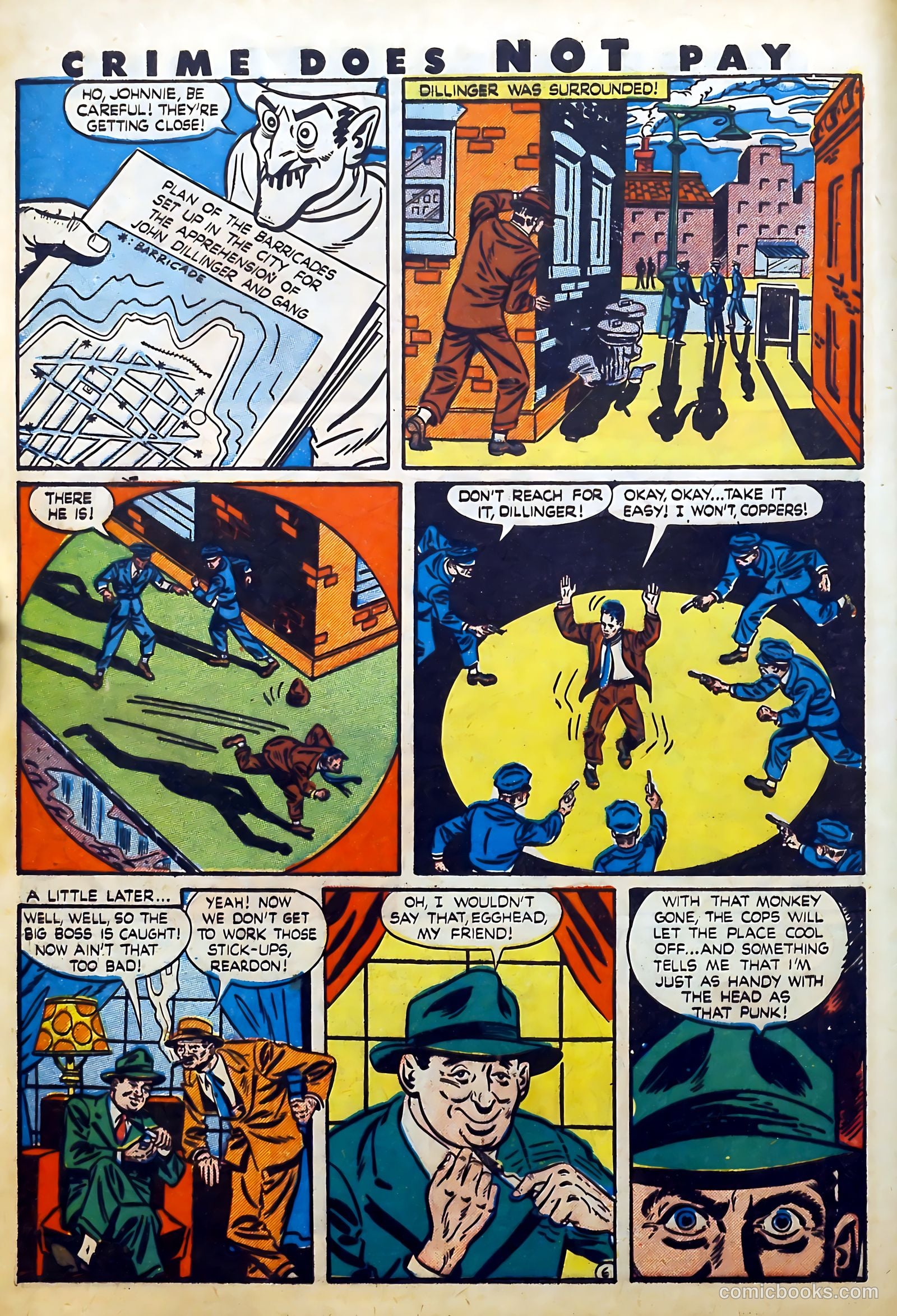 Crime Does Not Pay #45 (1946) — page 16 of 64