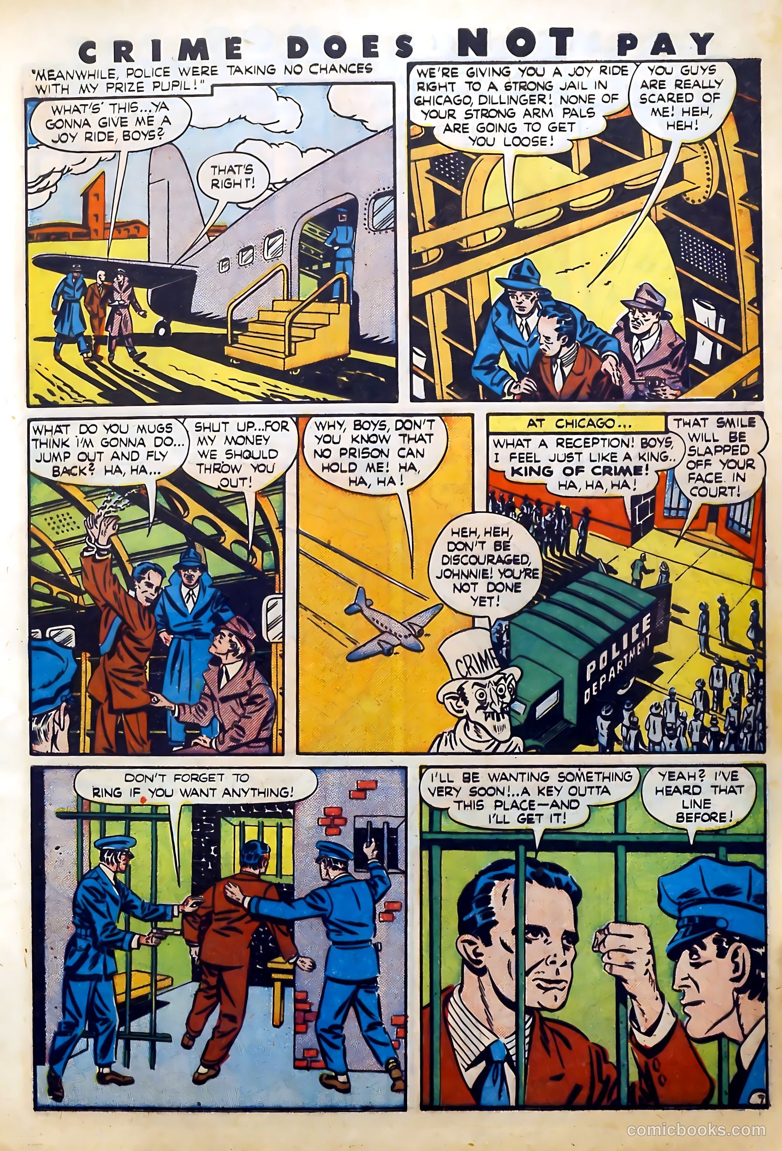Crime Does Not Pay #45 (1946) — page 17 of 64